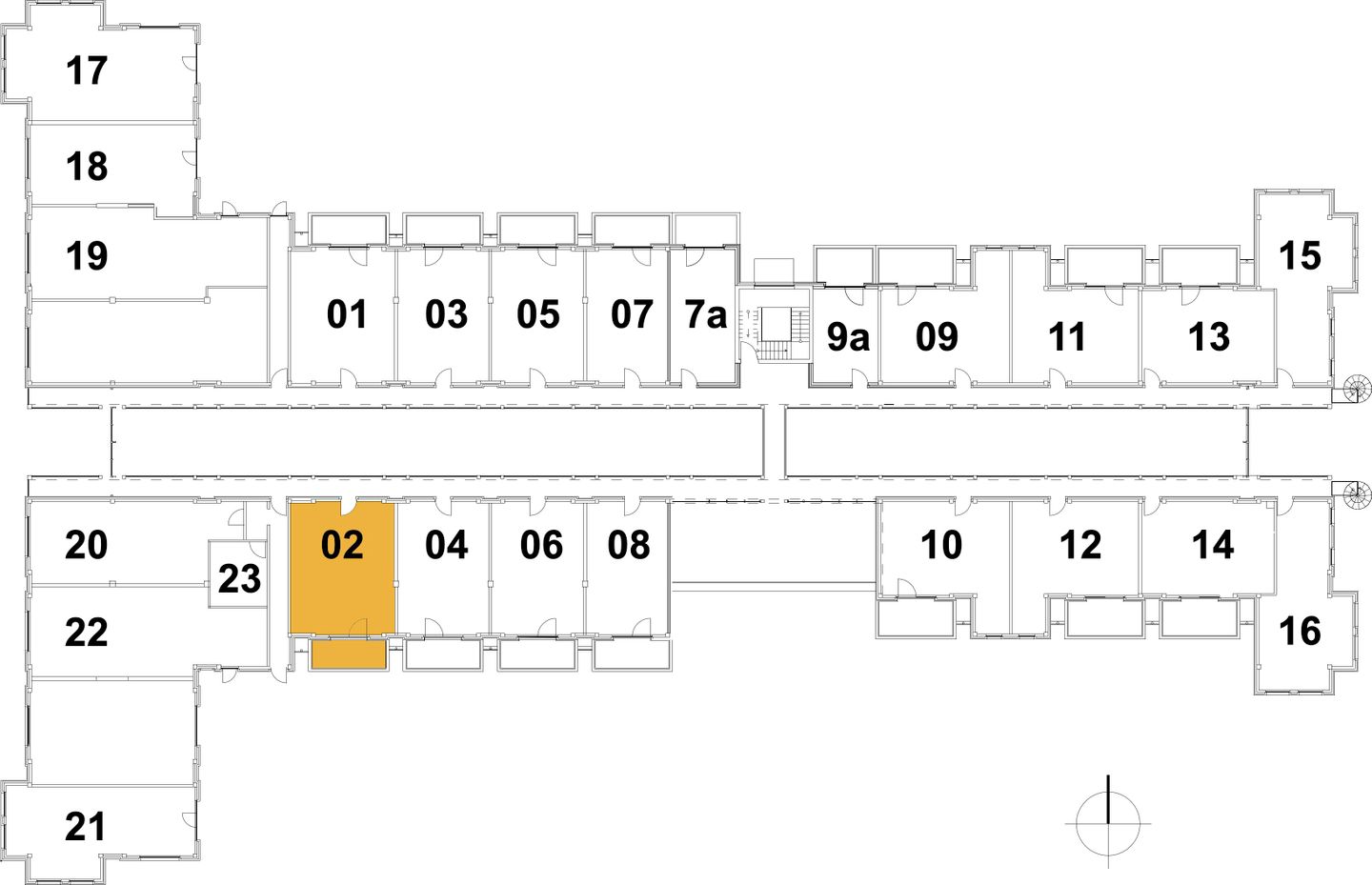Kaiservillen Heringsdorf Ferienwohnung mit 1 Schlafzimmer, Balkon und Galerie (S2) Insel Usedom - Grundriss