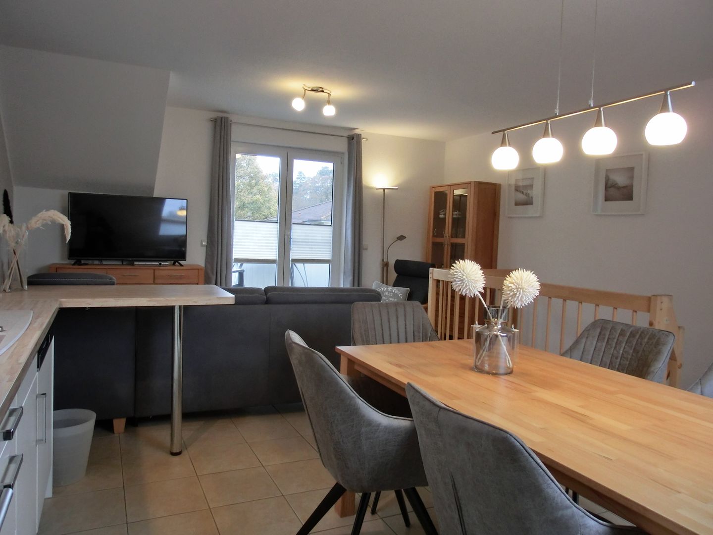  Ferienwohnung S50 Graal-Müritz - Wohnzimmer