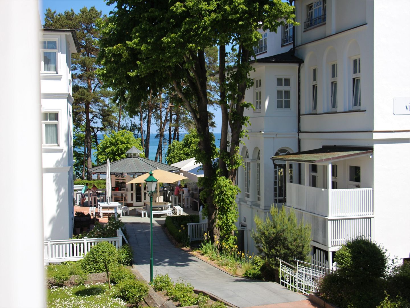 Strandvillen Binz Ferienwohnung mit 1 Schlafzimmer und Balkon (AH/628) Insel Rügen - Meerblick