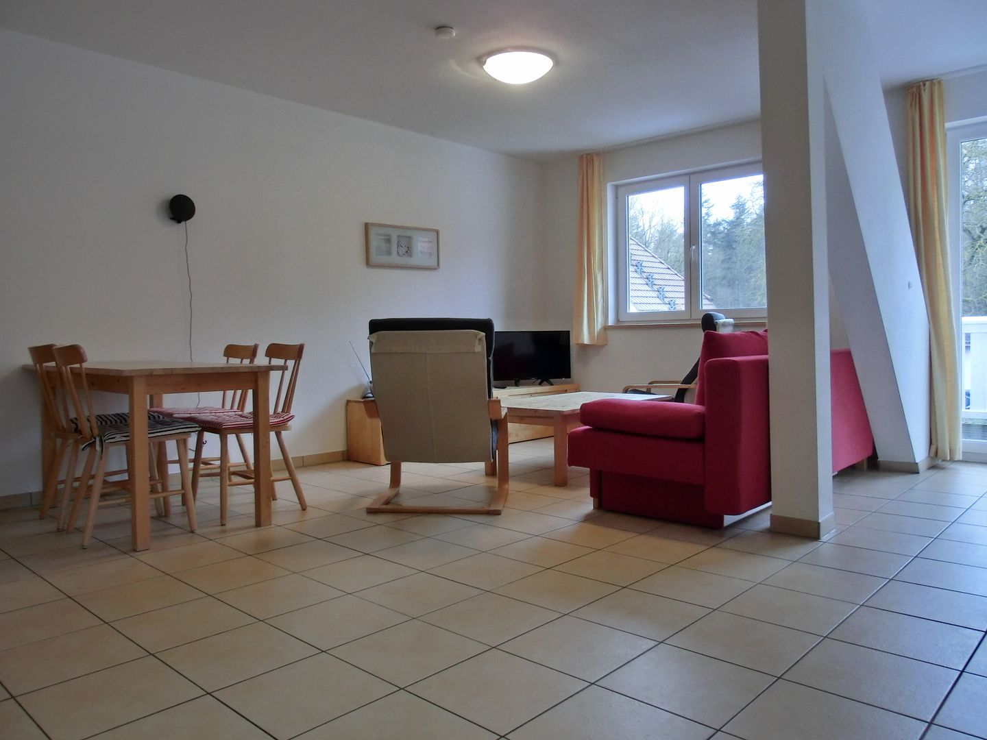  Ferienwohnung NH15 Hirschburg - Wohnzimmer