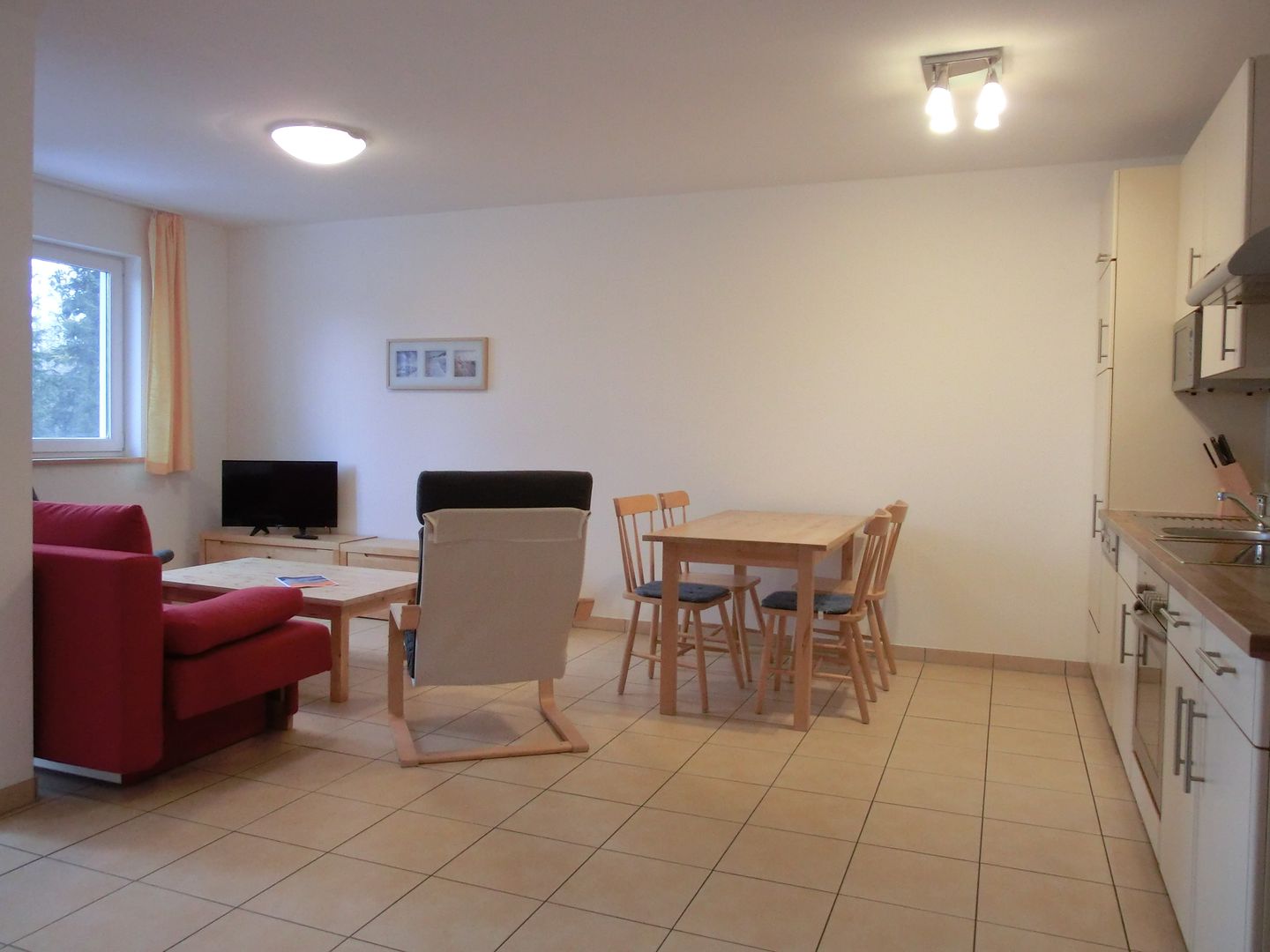  Ferienwohnung NH14 Hirschburg - Wohnzimmer
