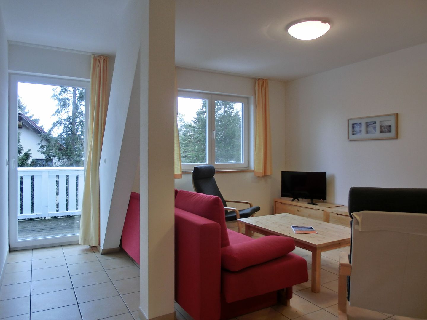  Ferienwohnung NH14 Hirschburg - Wohnzimmer