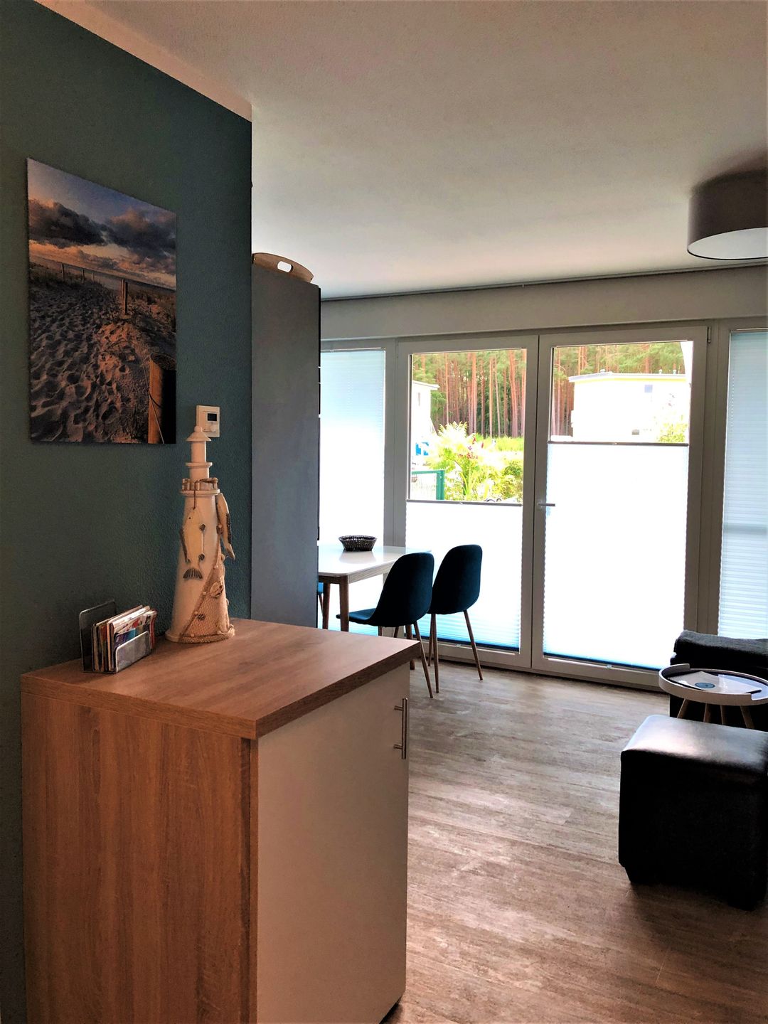  Ferienwohnung KWi 79 EG "Seeschwalbe im Küstenwald" Graal-Müritz Küstenwald - Wohnzimmer