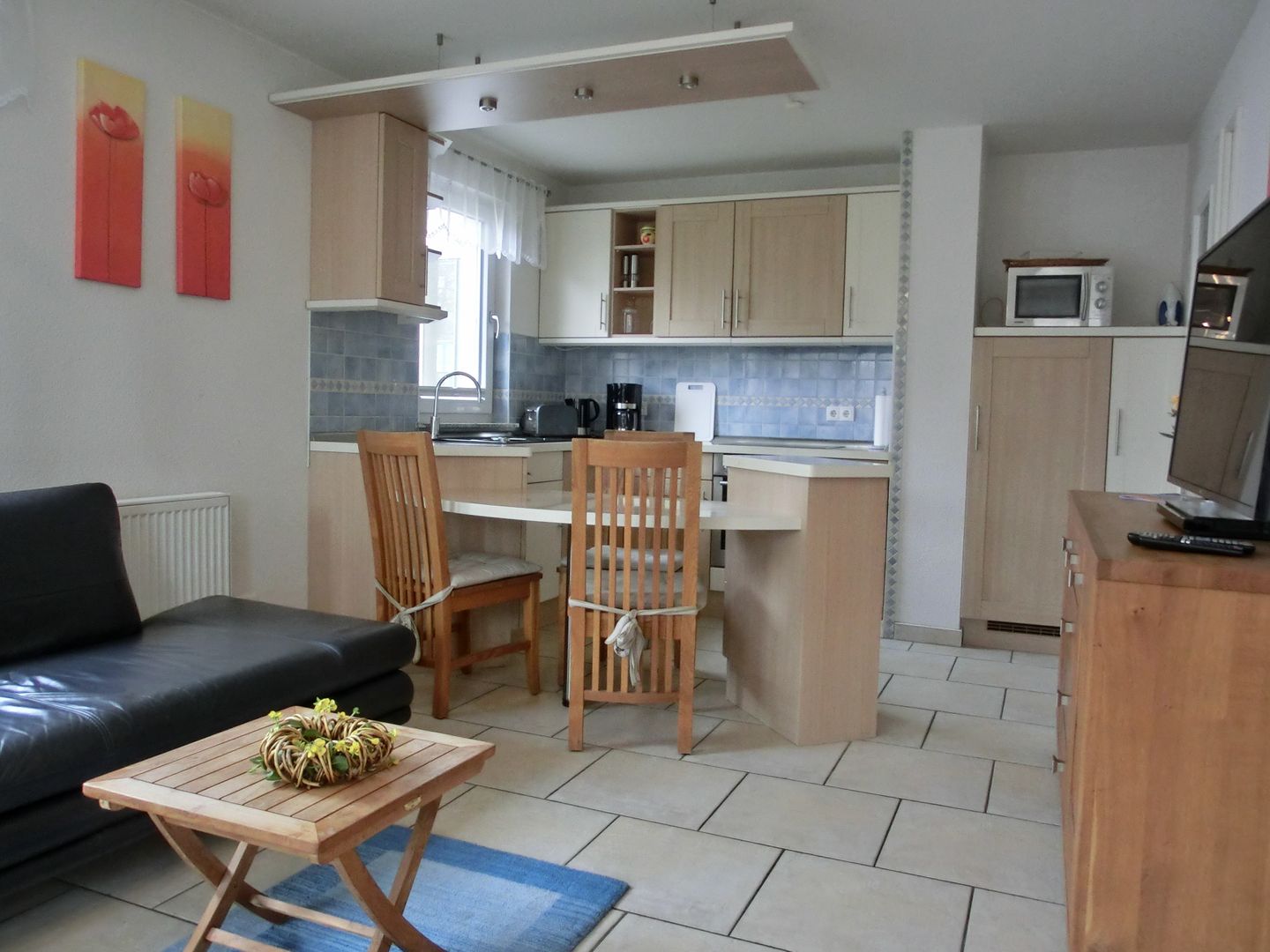  Ferienwohnung i2 Graal-Müritz - Wohnzimmer