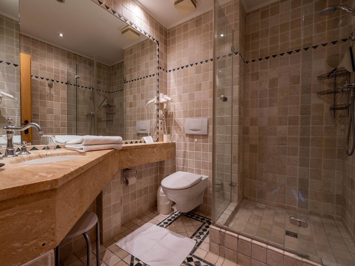 Strandvillen Binz 1-Raum-Ferienwohnung mit Balkon (AH/722) Insel Rügen - Badezimmer