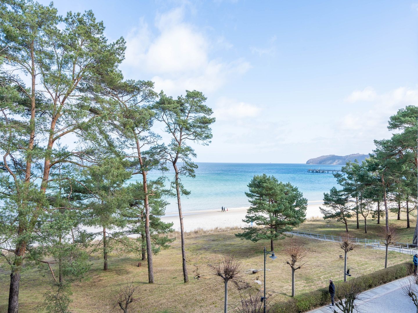 Strandvillen Binz Ferienwohnung mit Meerblick und 1 Schlafzimmer (SV/709) Insel Rügen - Meerblick