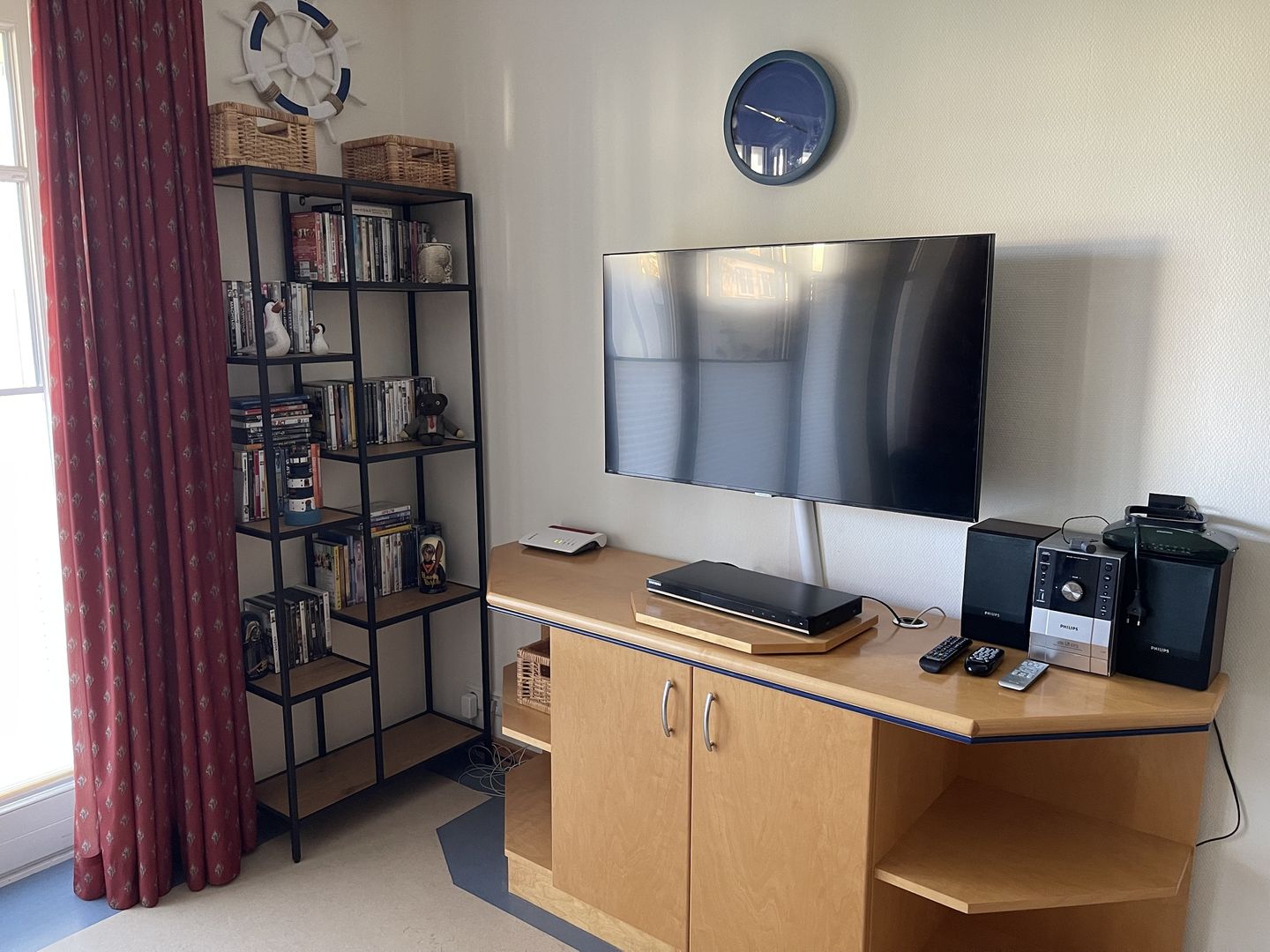 Dünenpark Binz Komfort Ferienwohnung mit 1 Schlafzimmer und Terrasse im Erdgeschoss (013) Insel Rügen - Wohnzimmer