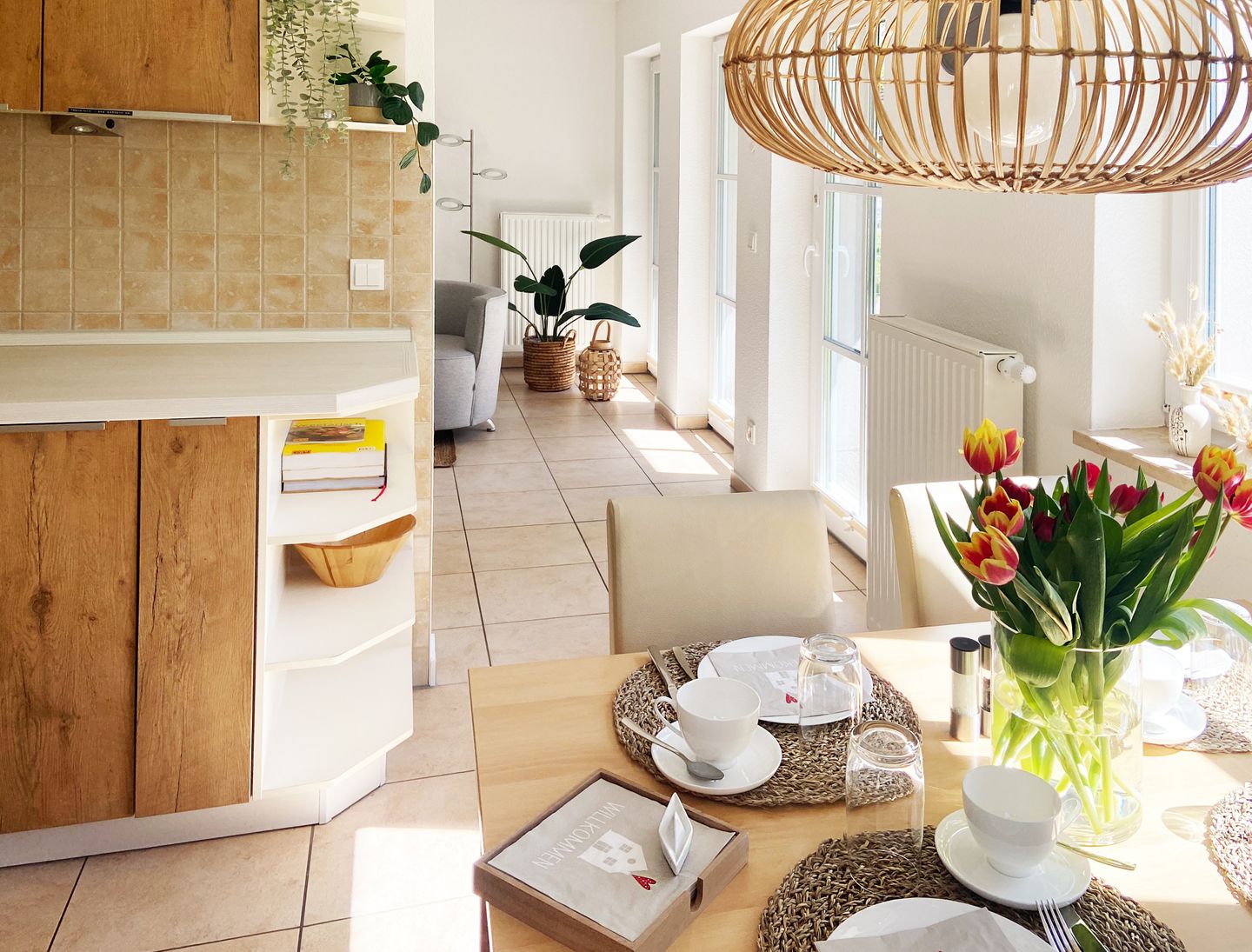  Ferienwohnung L34 - "Kommodig Tohuus" Graal-Müritz - Küche / Küchenzeile