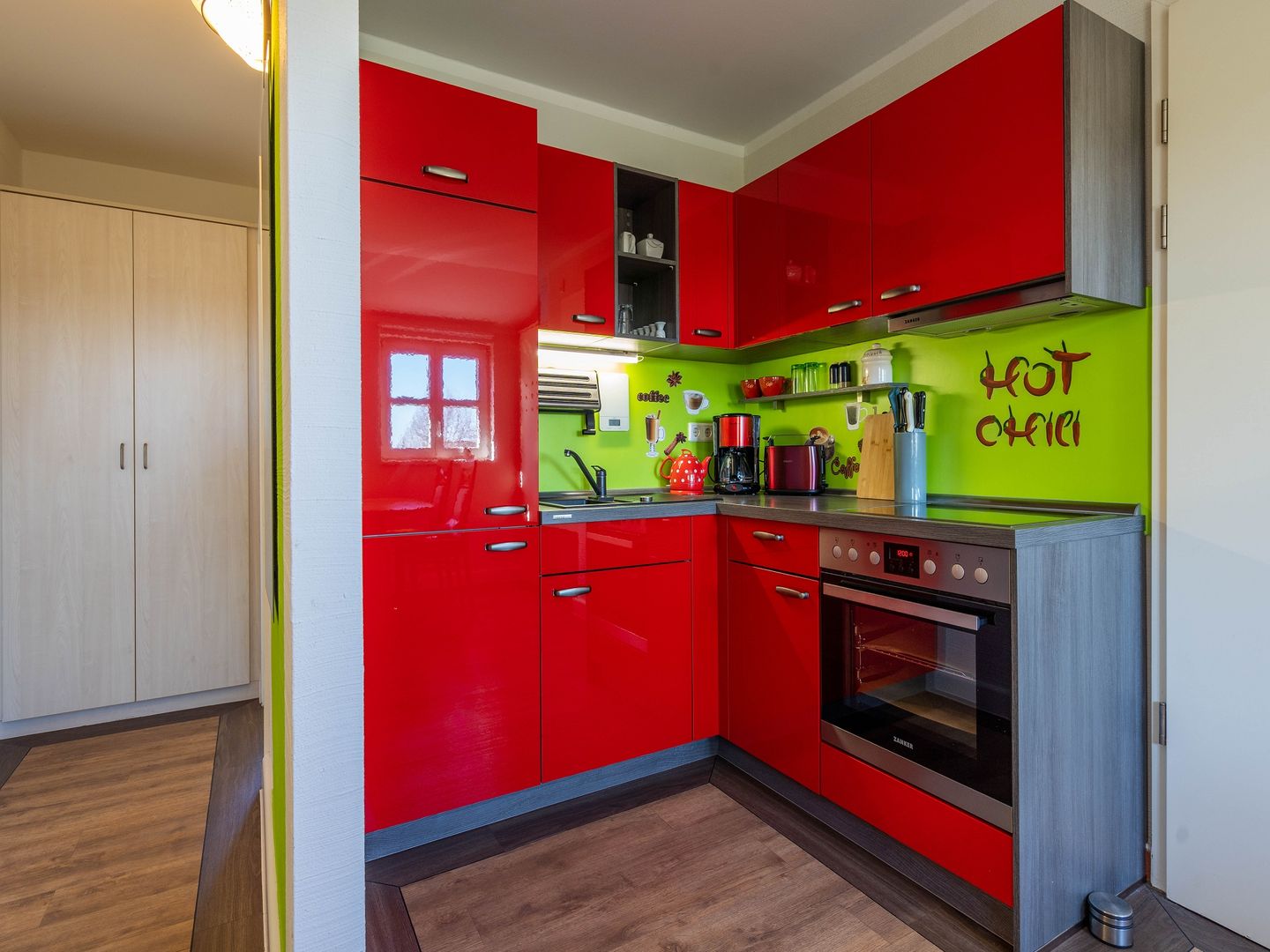 Feriendorf Rugana Komfort Ferienwohnung mit 1 Schlafzimmer (B63) Insel Rügen - Küche / Küchenzeile