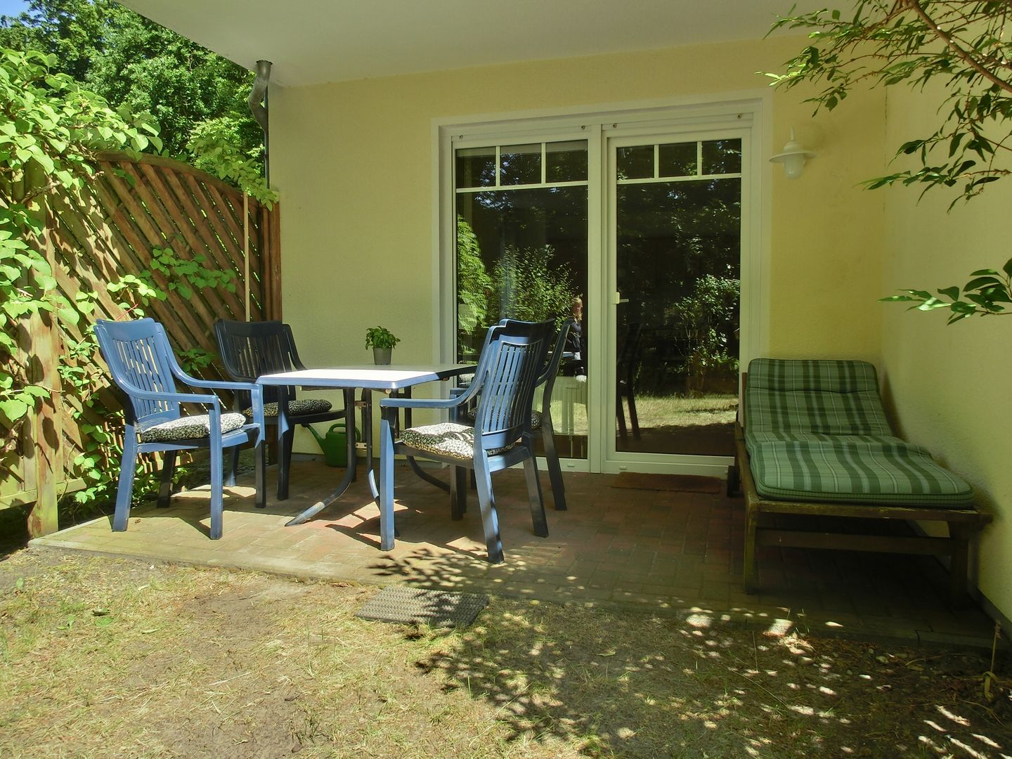  Ferienwohnung H 25 "Tausendschön" Graal-Müritz - Terrasse