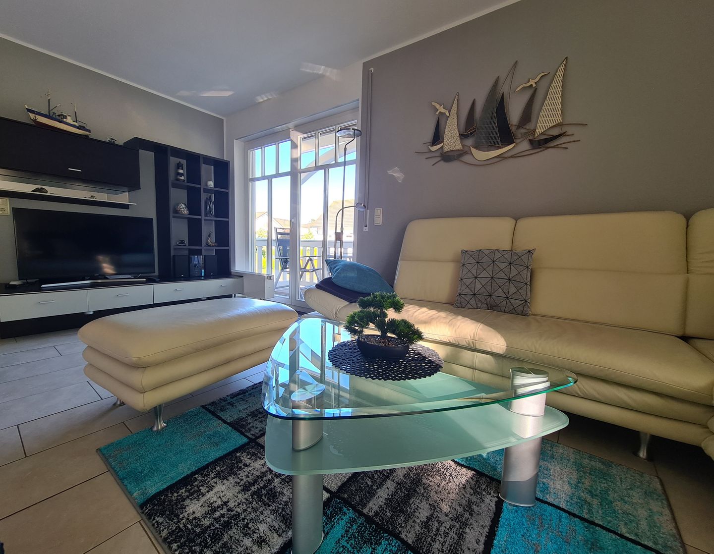  Ferienwohnung T24 Graal-Müritz - Wohnzimmer