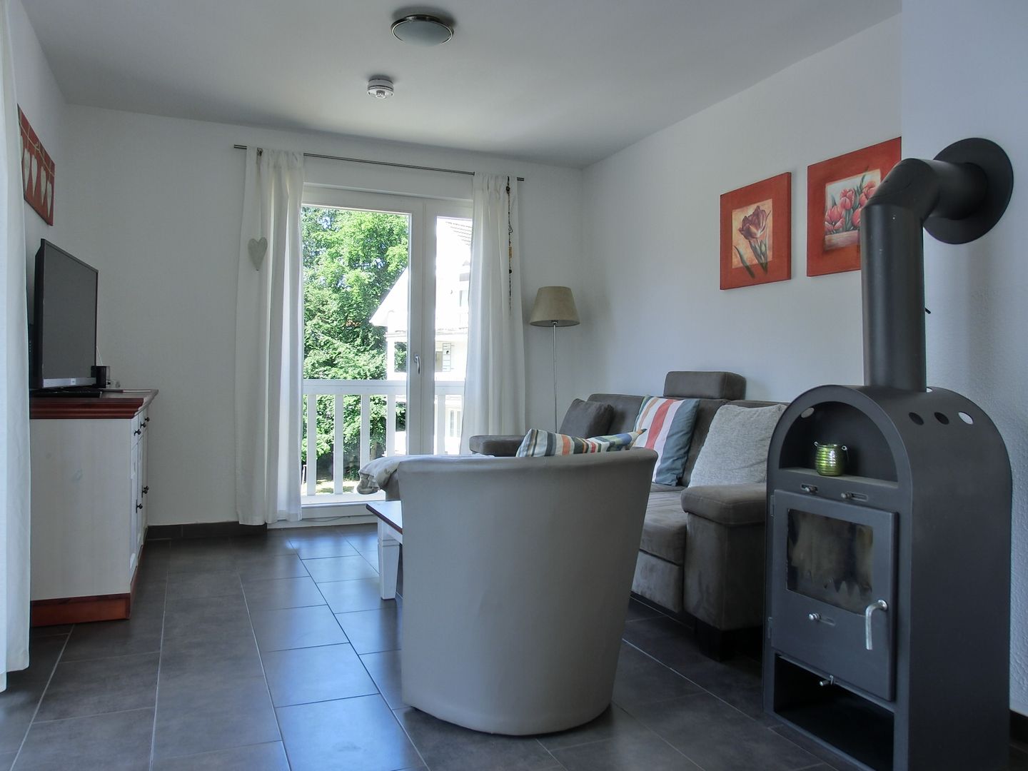  Ferienwohnung W12.2.S Graal-Müritz - Wohnzimmer