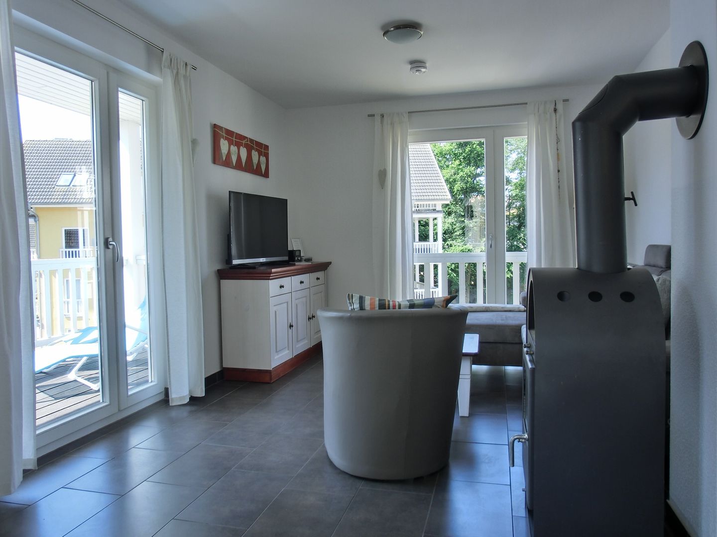  Ferienwohnung W12.2.S Graal-Müritz - Wohnzimmer