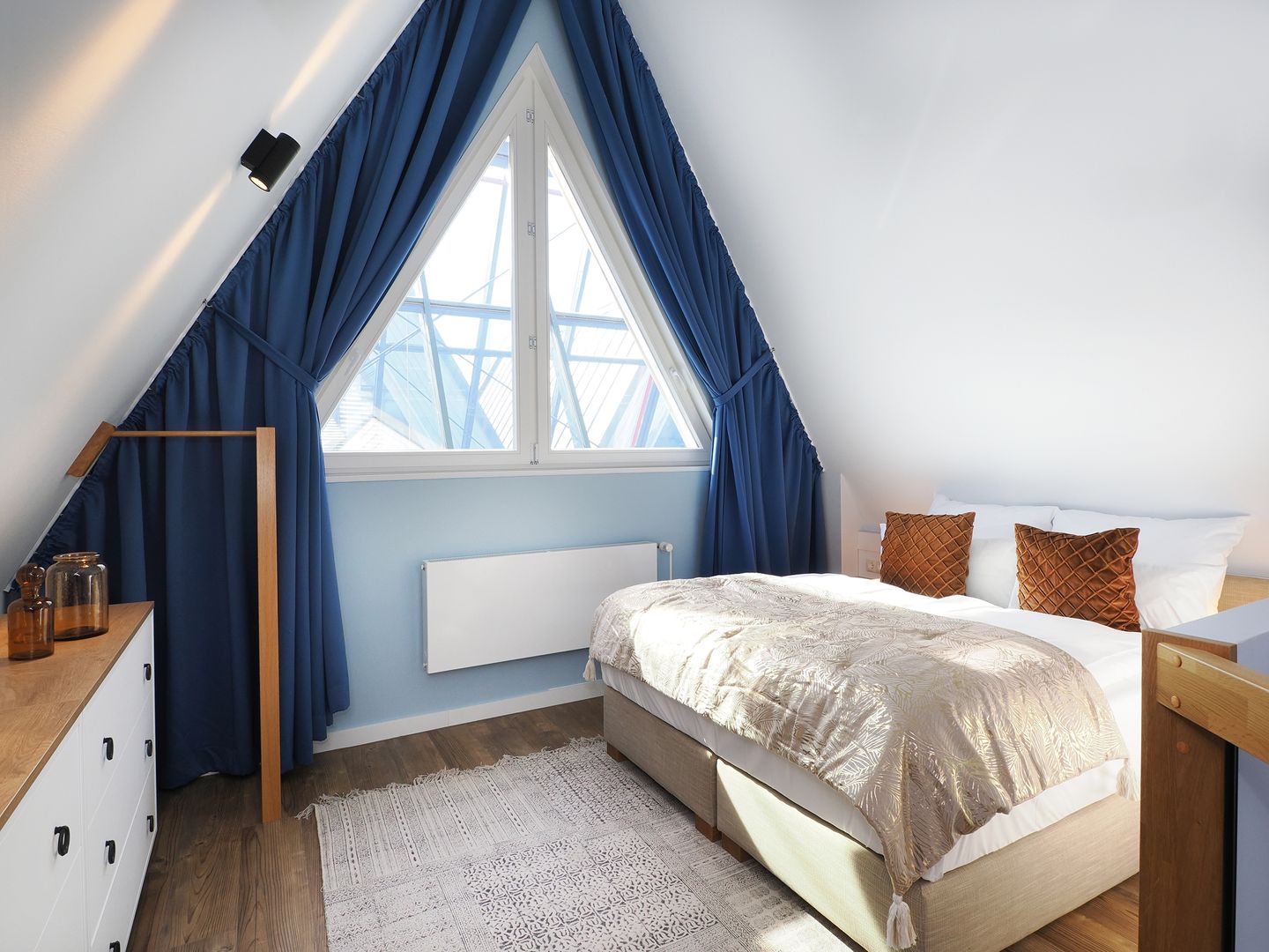 Kaiservillen Heringsdorf Ferienwohnung mit 1 Schlafzimmer und Balkon (S1) Insel Usedom - Schlafzimmer