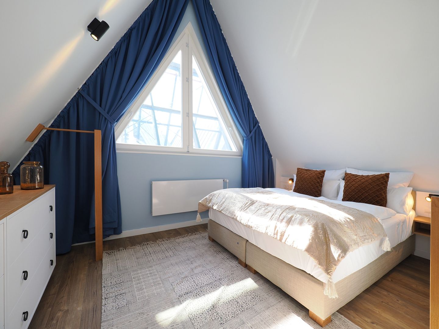 Kaiservillen Heringsdorf Ferienwohnung mit 1 Schlafzimmer und Balkon (S5) Insel Usedom - Schlafzimmer