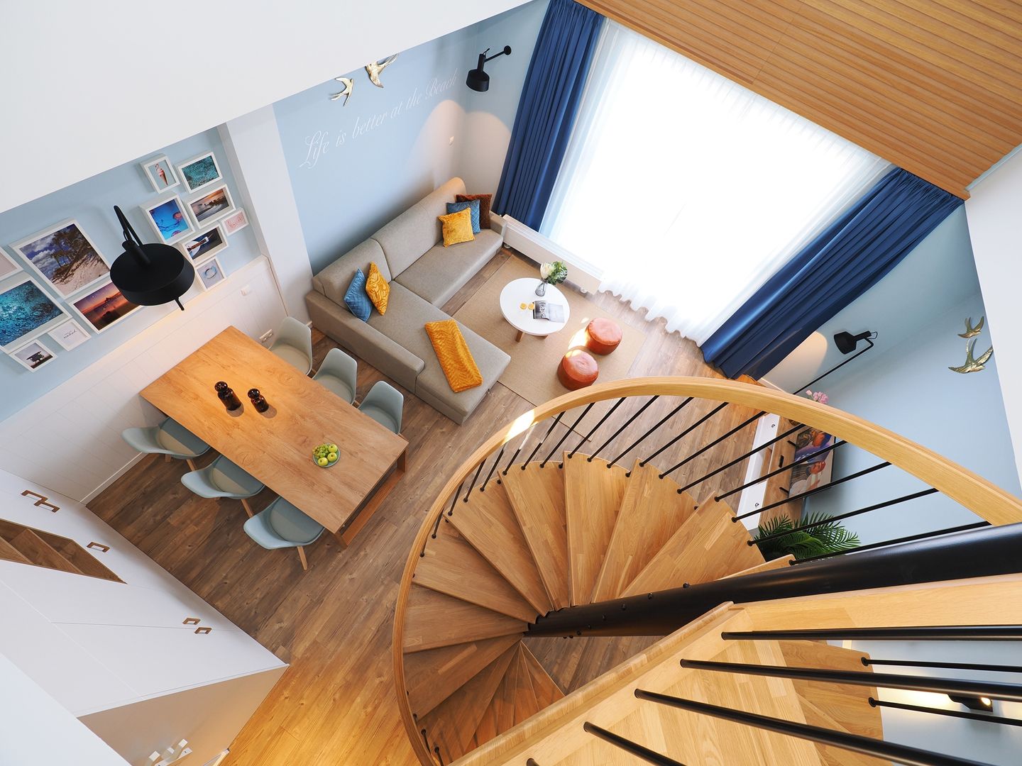 Kaiservillen Heringsdorf Ferienwohnung mit 1 Schlafzimmer und Balkon (S5) Insel Usedom - Wohnzimmer