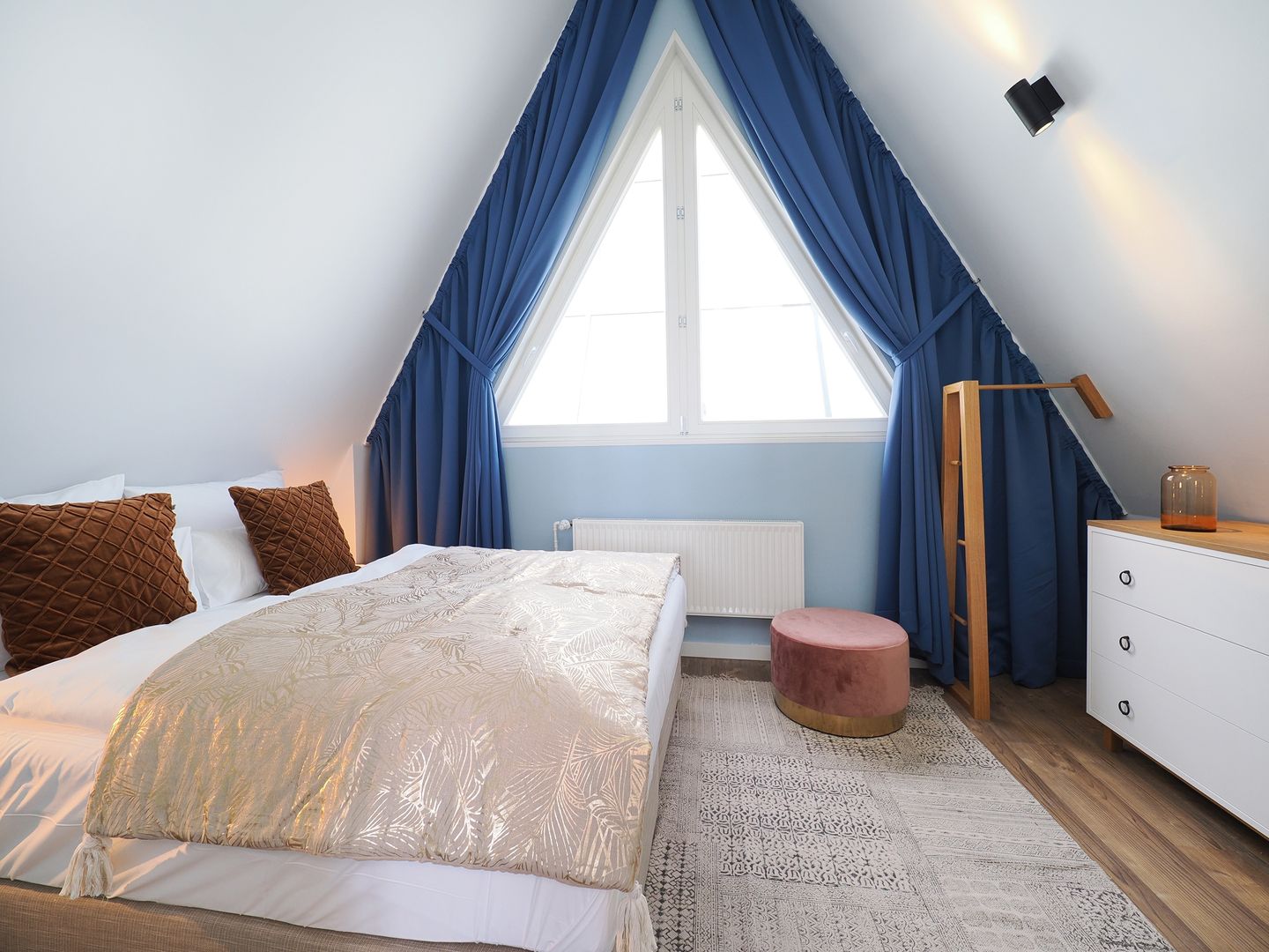 Kaiservillen Heringsdorf Ferienwohnung mit 2 Schlafzimmern und Balkon zur Seeseite (S6) Insel Usedom - Schlafzimmer