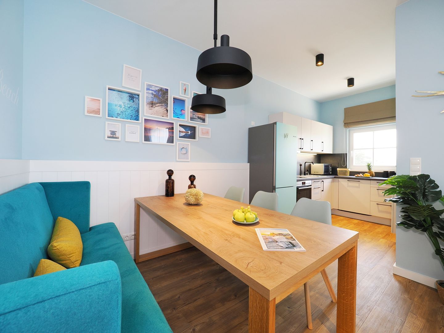 Kaiservillen Heringsdorf 1-Raum-Ferienwohnung mit Balkon zur Seeseite (S11) Insel Usedom - Küche / Küchenzeile