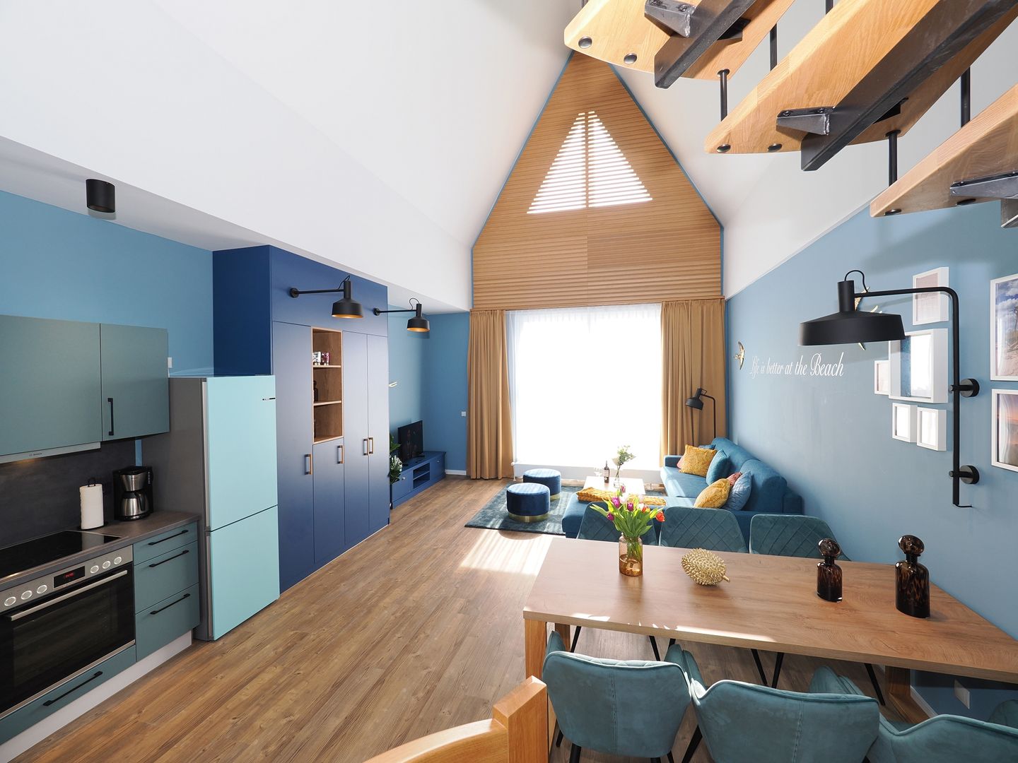 Kaiservillen Heringsdorf Ferienwohnung mit 1 Schlafzimmer und Terrasse (S18) Insel Usedom - Küche / Küchenzeile