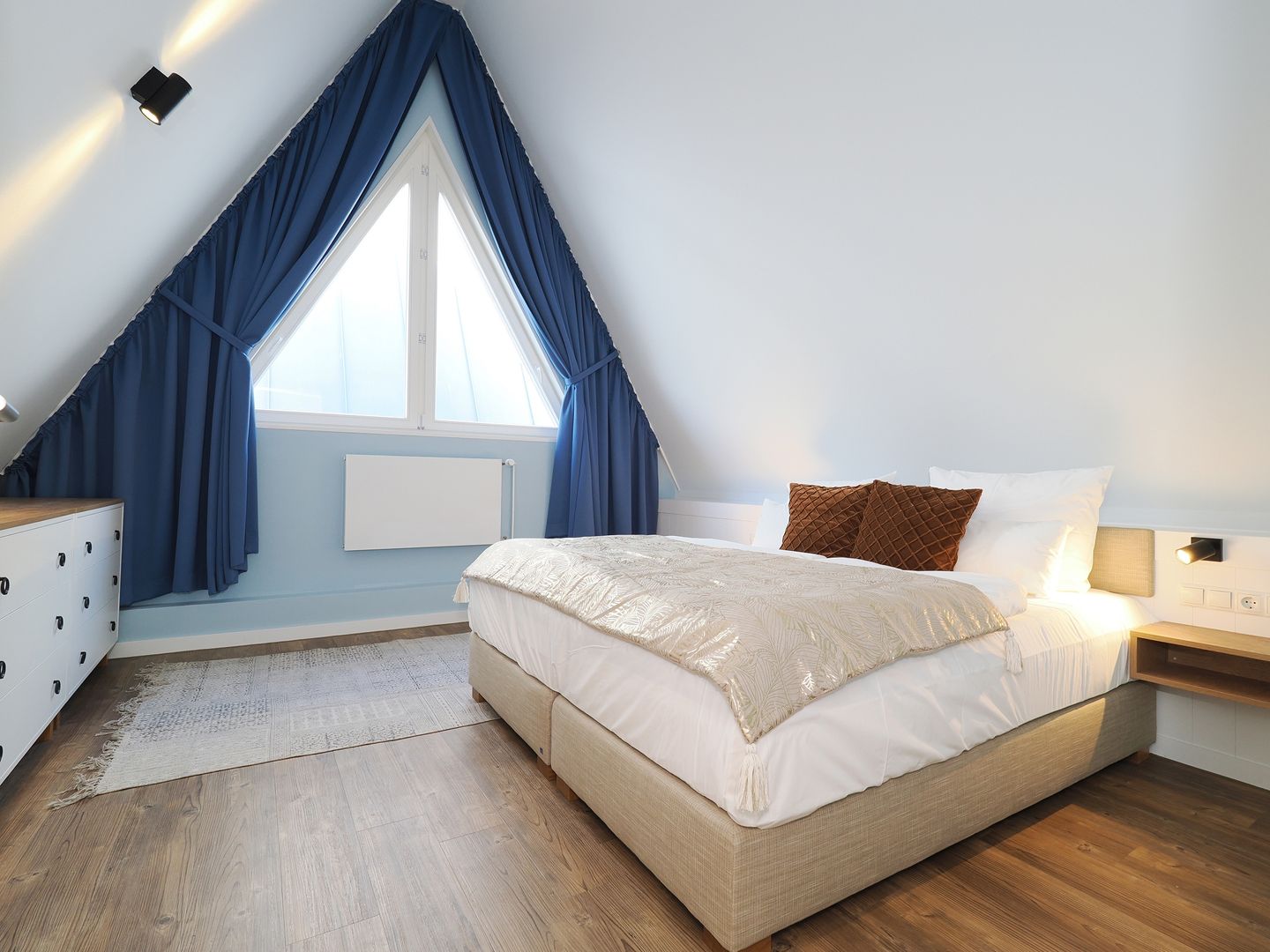 Kaiservillen Heringsdorf Ferienwohnung mit 2 Schlafzimmern und Terrasse (S19) Insel Usedom - Schlafzimmer