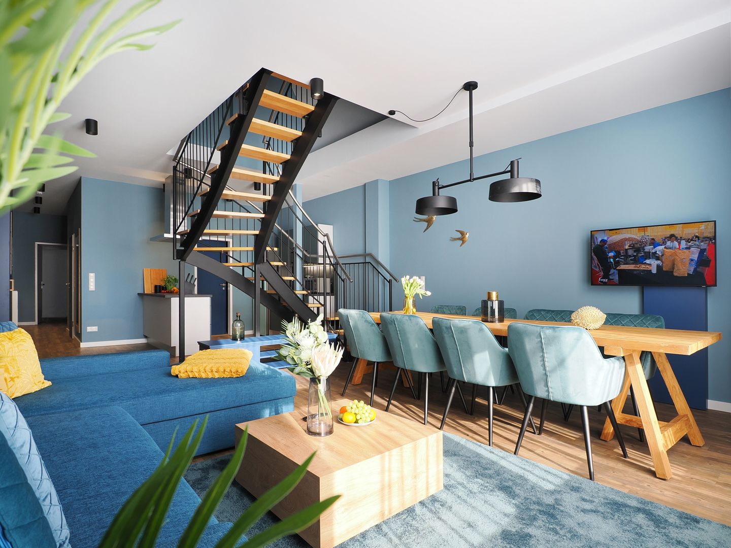 Kaiservillen Heringsdorf Ferienwohnung mit 2 Schlafzimmern (S20) Insel Usedom - Wohnzimmer