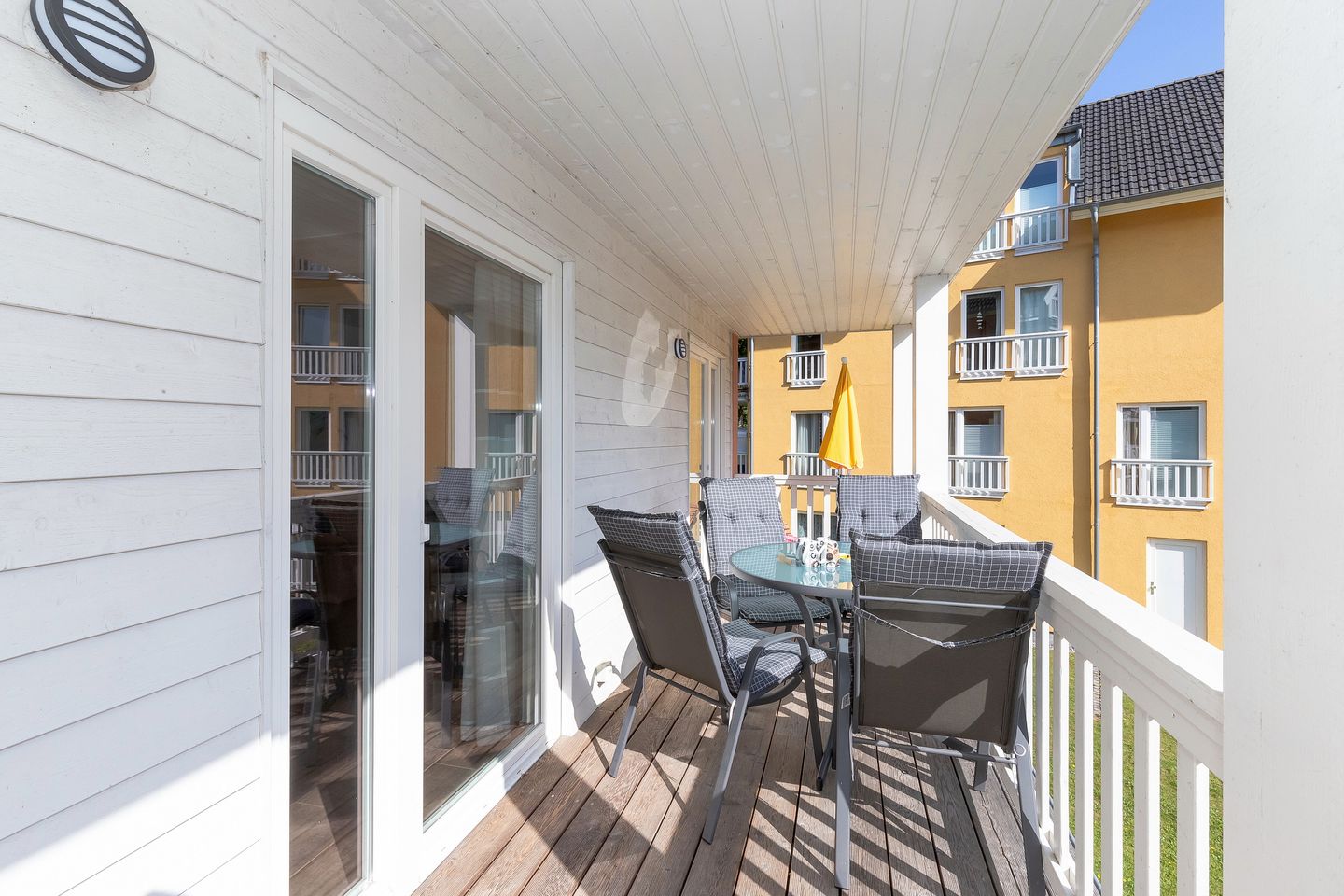  Ferienwohnung W7.1.S Graal-Müritz - Balkon