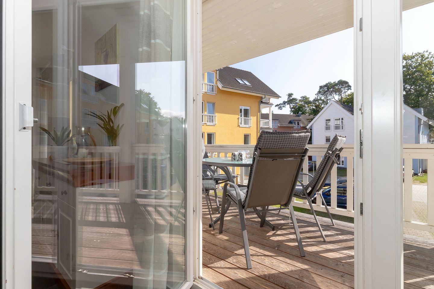  Ferienwohnung W7.1.S Graal-Müritz - Balkon