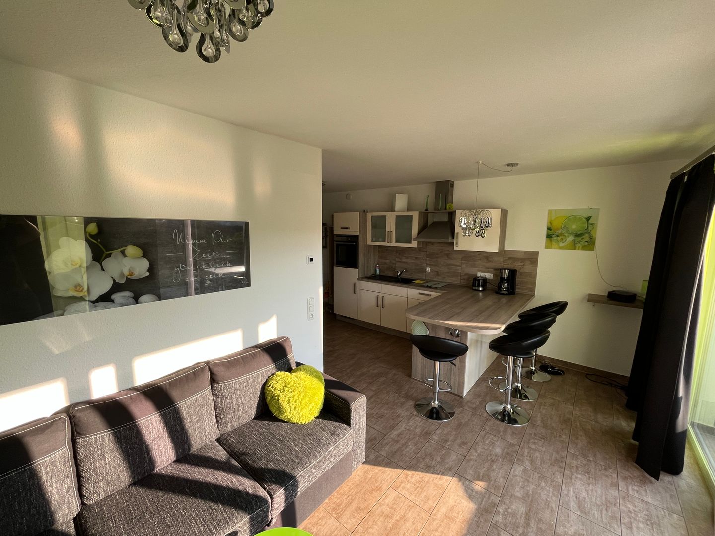  Ferienwohnung KWi 73 EG "grüne Oase" Graal-Müritz Küstenwald - Wohnzimmer