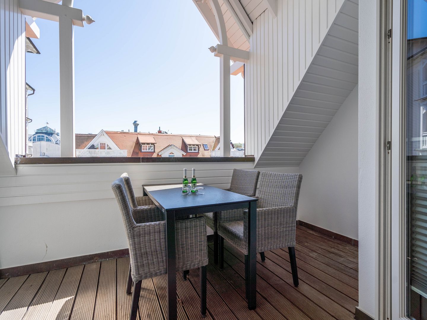 Strandvillen Binz Ferienwohnung mit 1 Schlafzimmer und Balkon (AH/723) Insel Rügen - Balkon