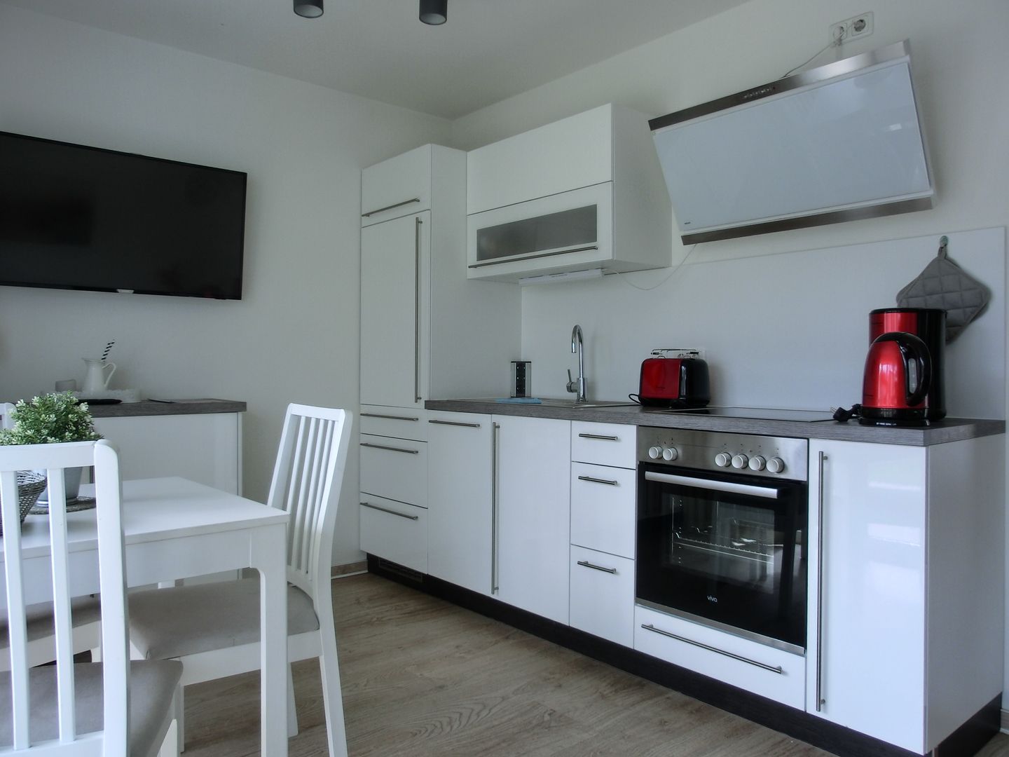  Ferienwohnung KWV 1 EG Graal-Müritz Küstenwald - Küche / Küchenzeile