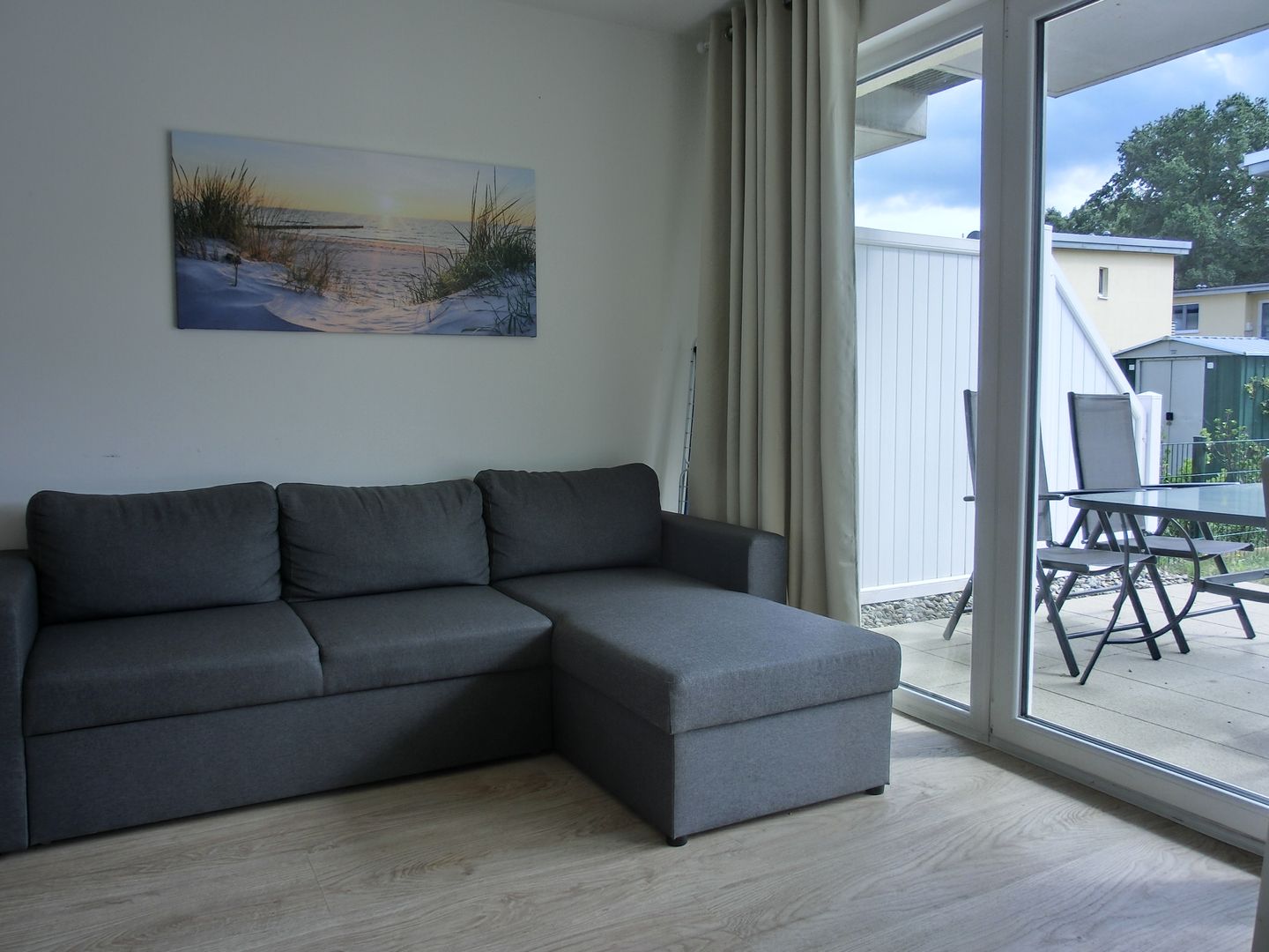  Ferienwohnung KWV 1 EG Graal-Müritz Küstenwald - Wohnzimmer