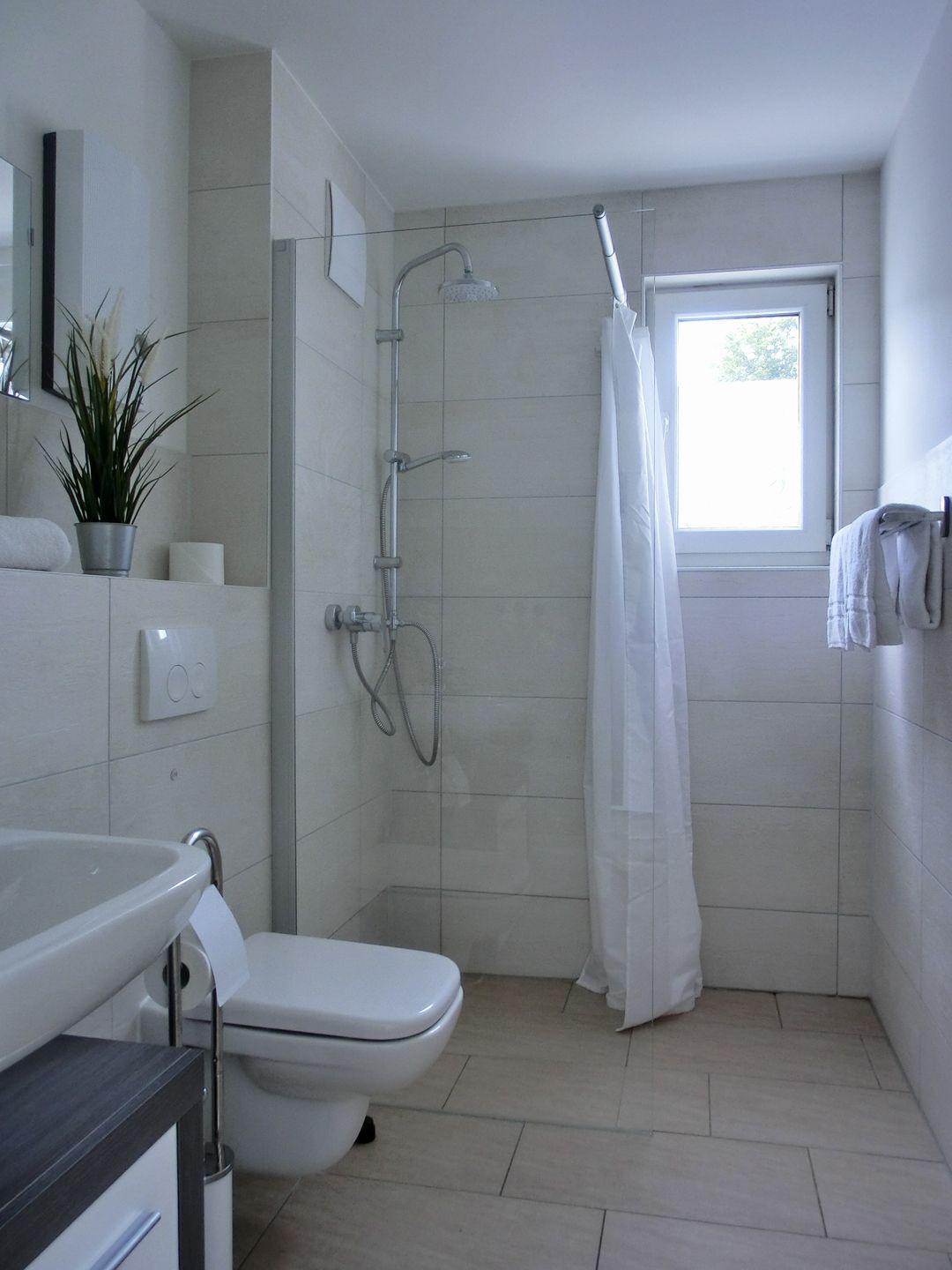  Ferienwohnung KWV 1 EG Graal-Müritz Küstenwald - Badezimmer