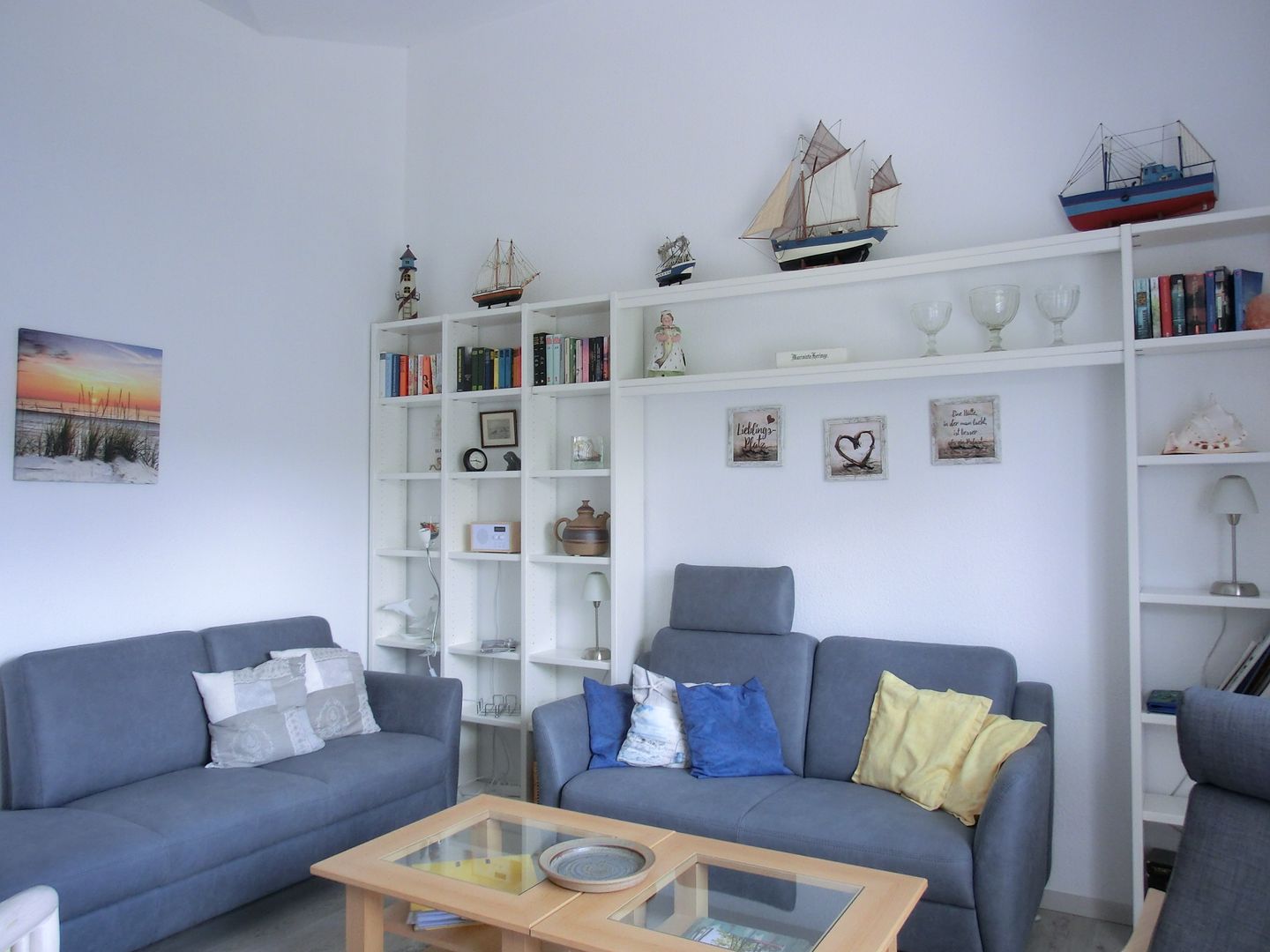  Ferienwohnung E8 Graal-Müritz - Wohnzimmer