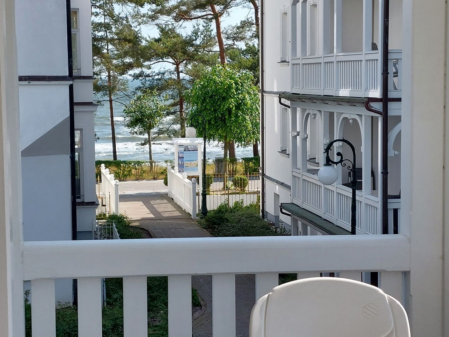 Strandvillen Binz Ferienwohnung mit 2 Schlafzimmern und Balkon (AH/720) Insel Rügen - Meerblick