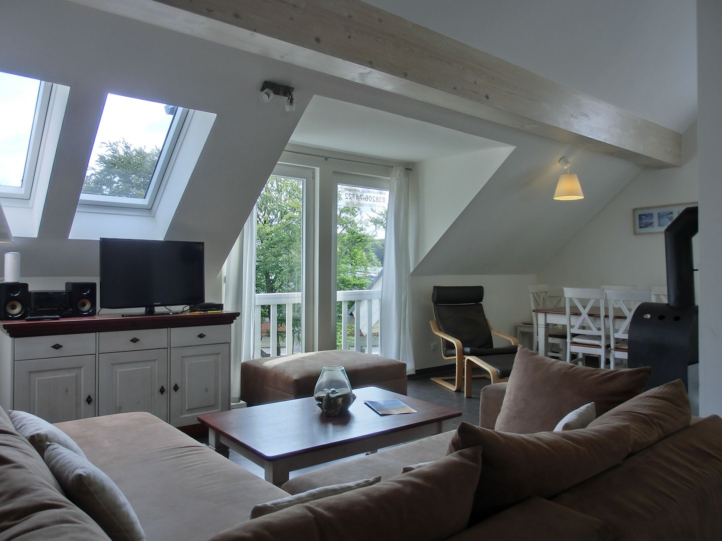  Ferienwohnung W13.3 Graal-Müritz - Wohnzimmer