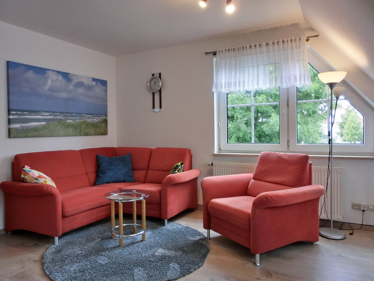  Ferienwohnung P3 Graal-Müritz - Wohnzimmer