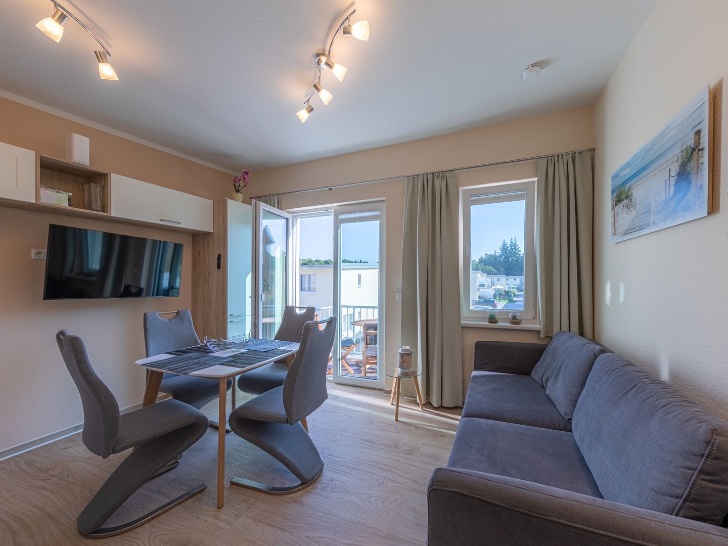  Ferienwohnung KWi 10 OG - "Koje 10" Graal-Müritz Küstenwald - Wohnzimmer