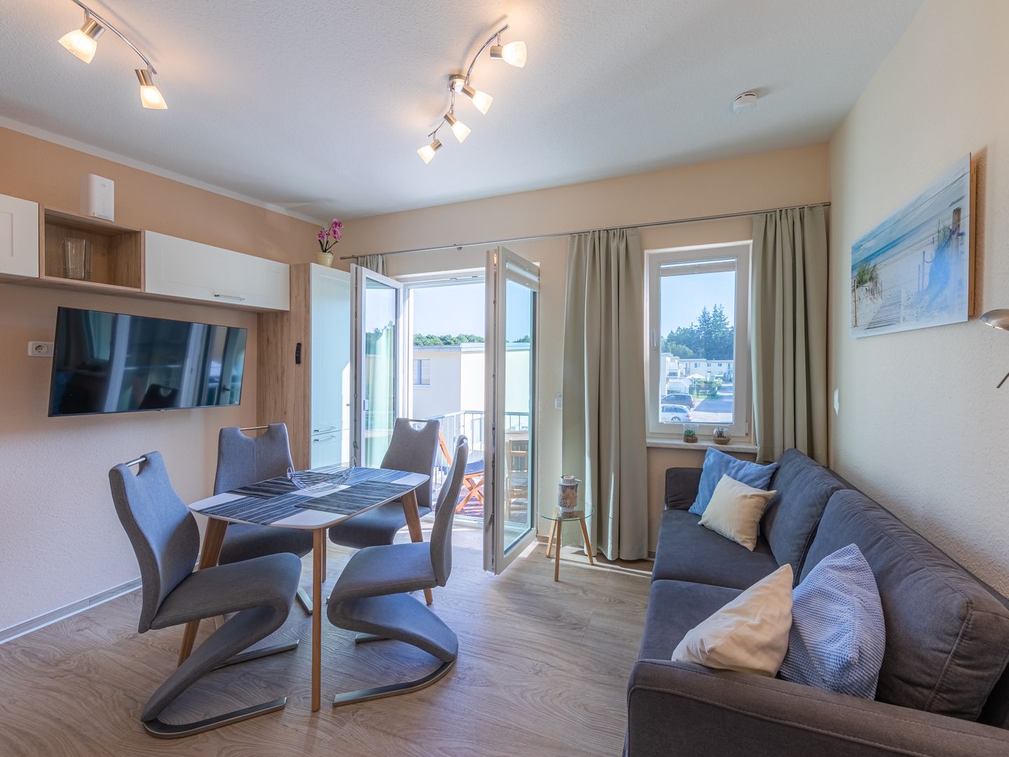  Ferienwohnung KWi 10 OG - "Koje 10" Graal-Müritz Küstenwald - Wohnzimmer