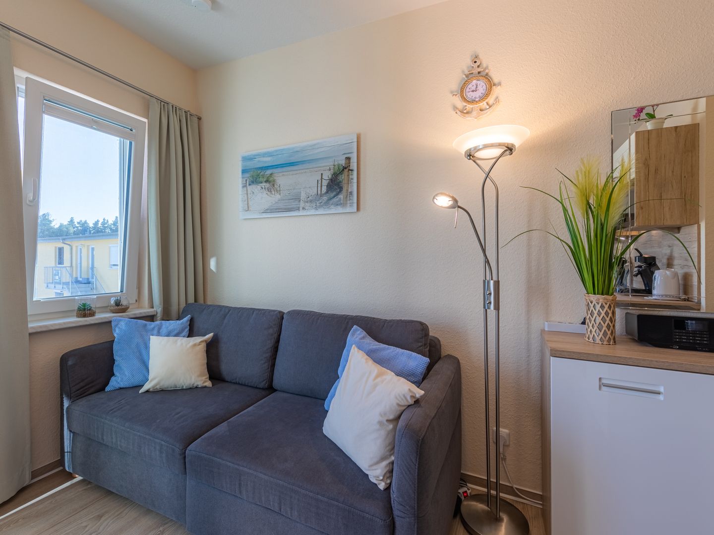  Ferienwohnung KWi 10 OG - "Koje 10" Graal-Müritz Küstenwald - Wohnzimmer