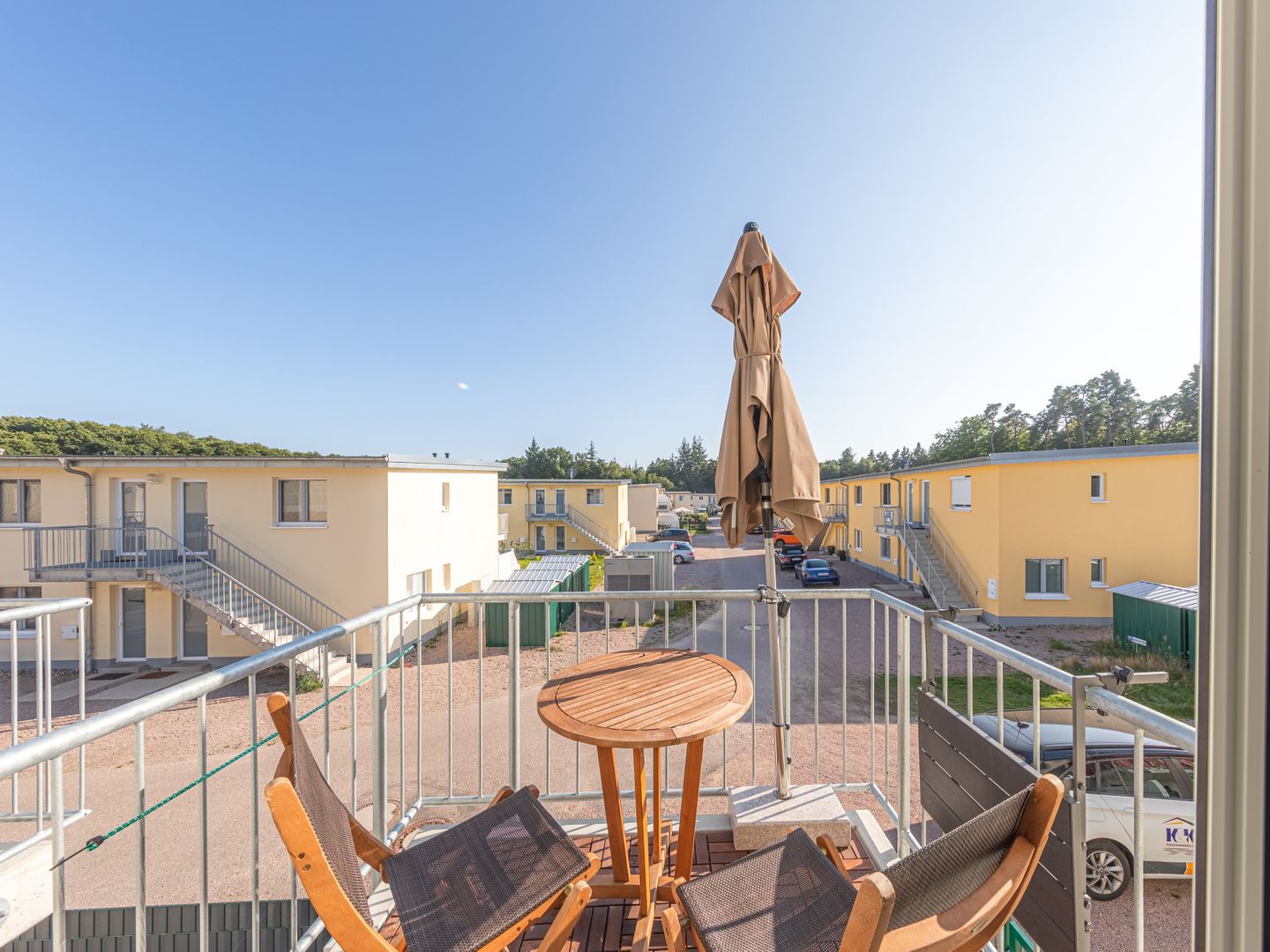  Ferienwohnung KWi 10 OG - "Koje 10" Graal-Müritz Küstenwald - Balkon