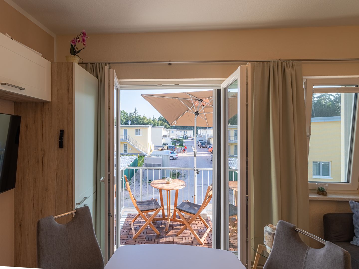  Ferienwohnung KWi 10 OG - "Koje 10" Graal-Müritz Küstenwald - Balkon