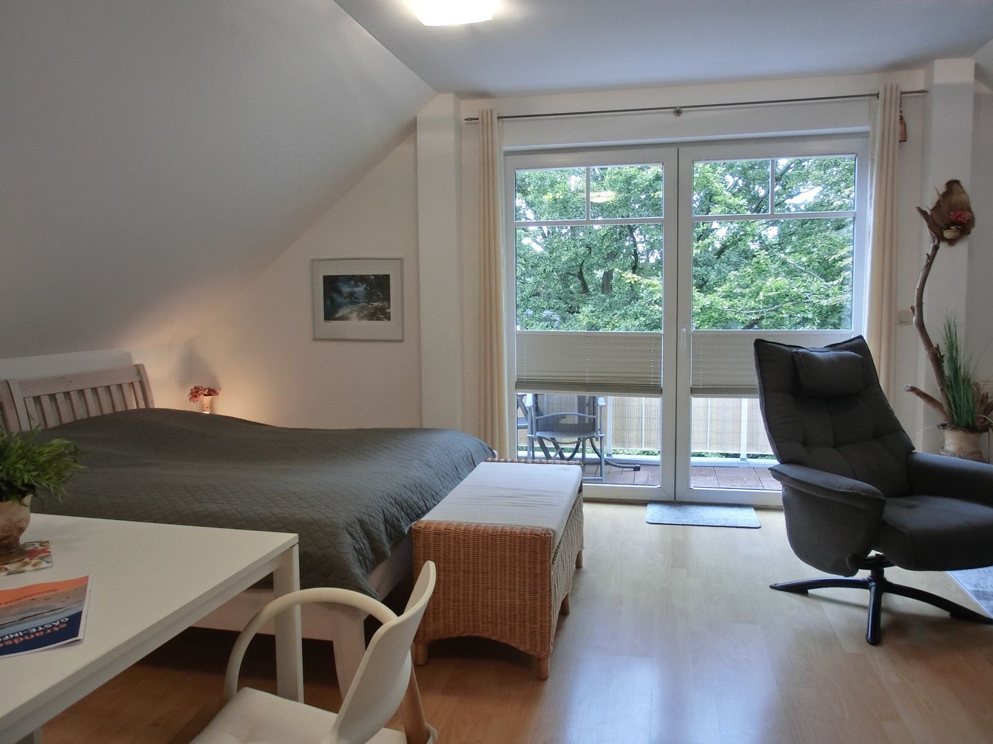  Ferienwohnung F6 Graal-Müritz - Wohnzimmer