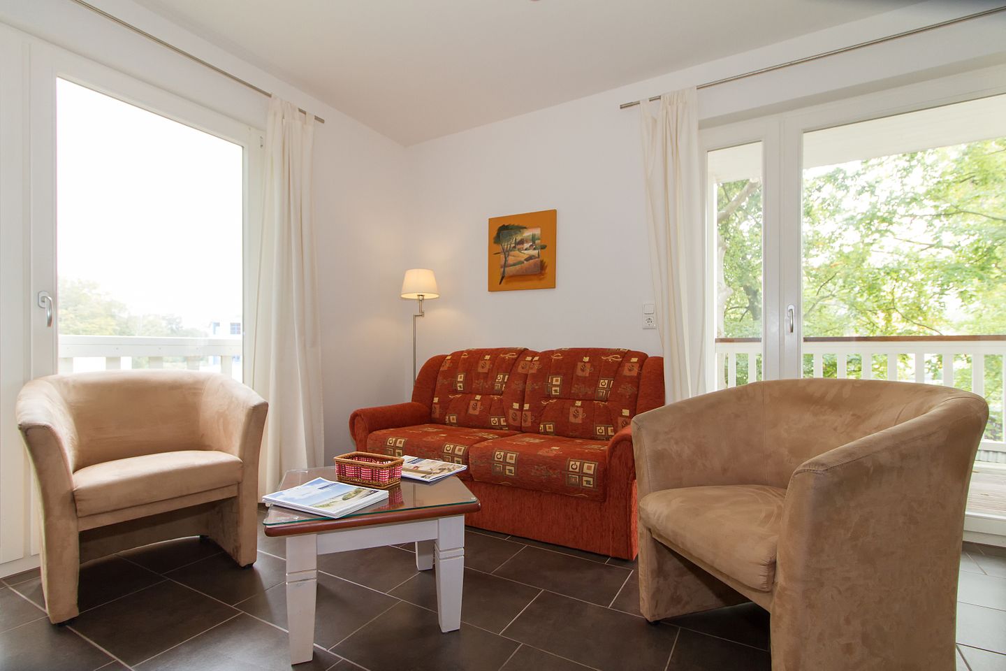  Ferienwohnung W18.2.S Graal-Müritz - Wohnzimmer