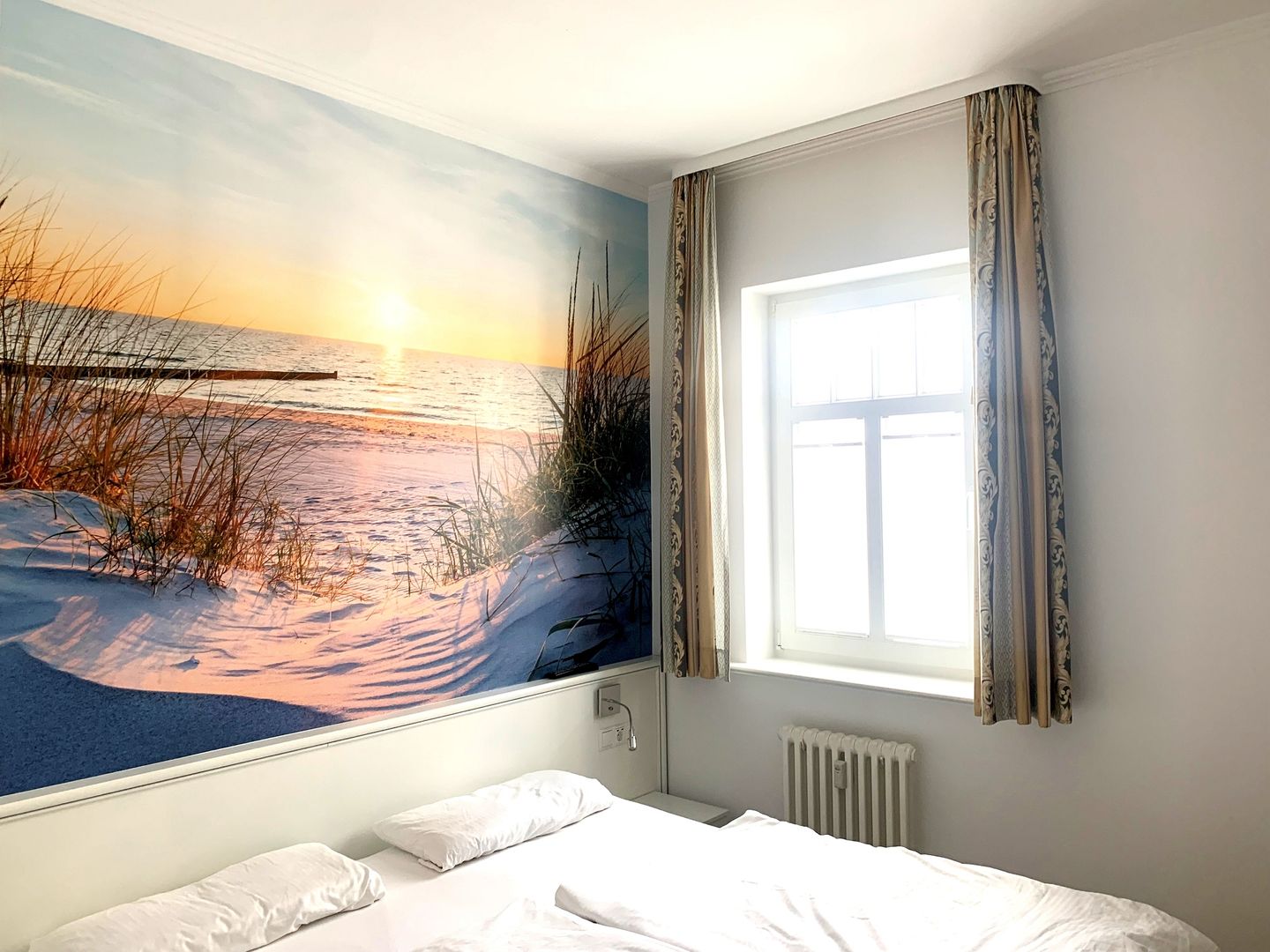 Strandvillen Binz Ferienwohnung mit Meerblick, 1 Schlafzimmer und Balkon (SV/757) Insel Rügen - Schlafzimmer