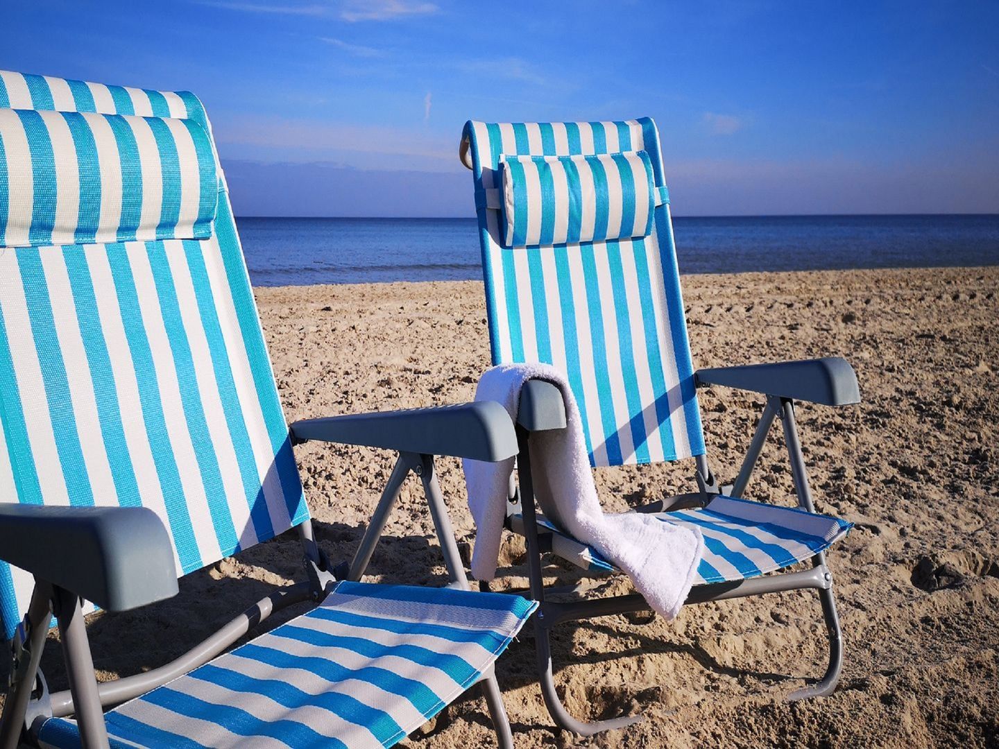 Dünenpark Binz Komfortplus Ferienwohnung mit 2 Schlafzimmern und Balkon im Dachgeschoss (269) Insel Rügen - Strand