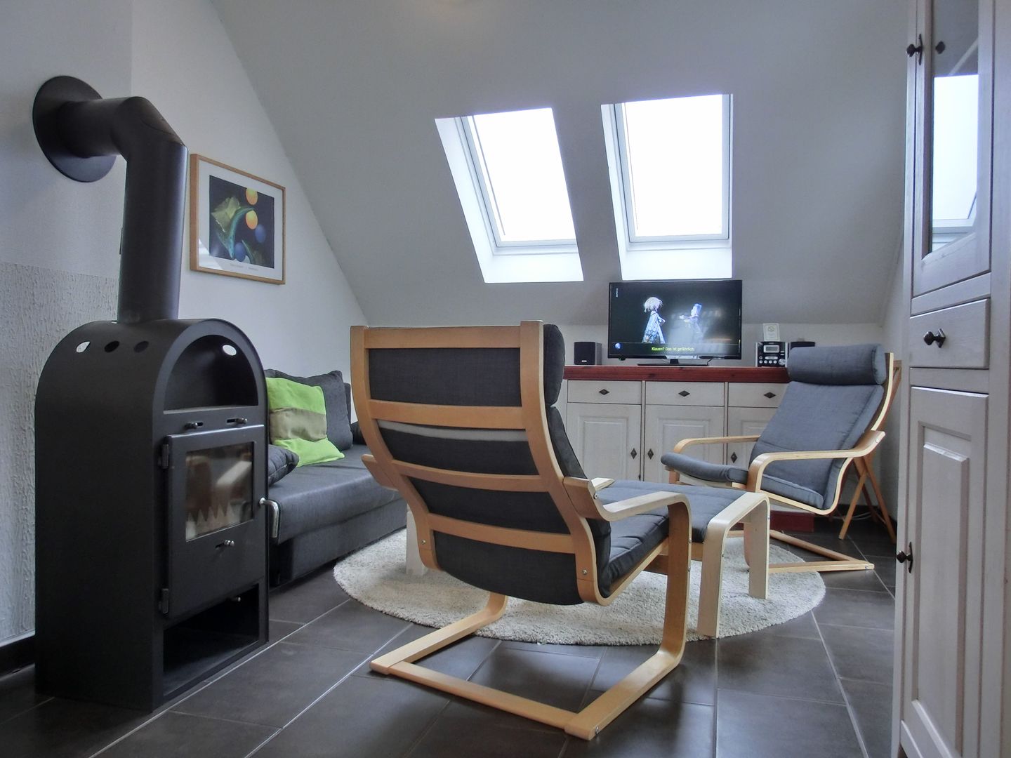  Ferienwohnung W5.3.S Graal-Müritz - Wohnzimmer