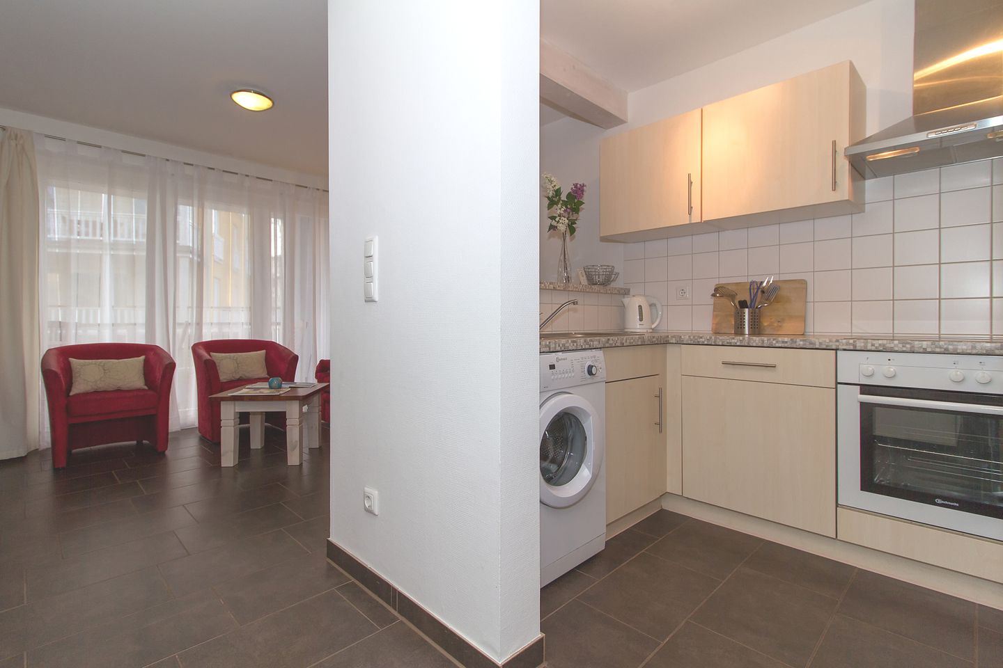  Ferienwohnung W9.1 Graal-Müritz - Wohnzimmer