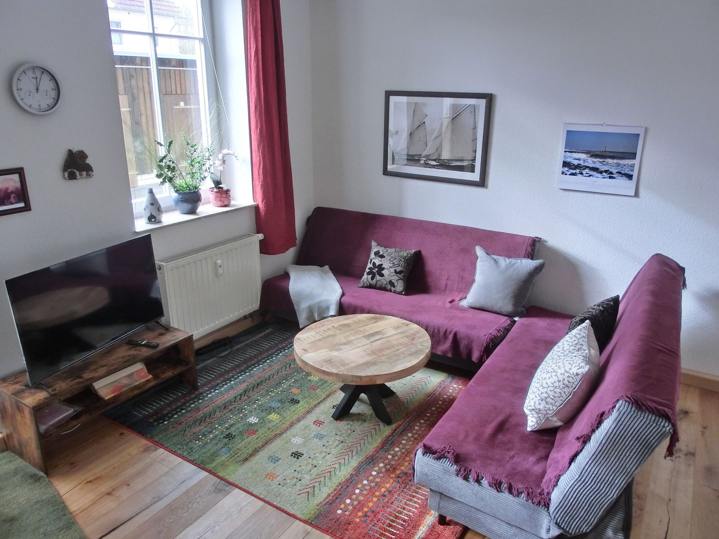  Ferienwohnung M8 Graal-Müritz - Wohnzimmer