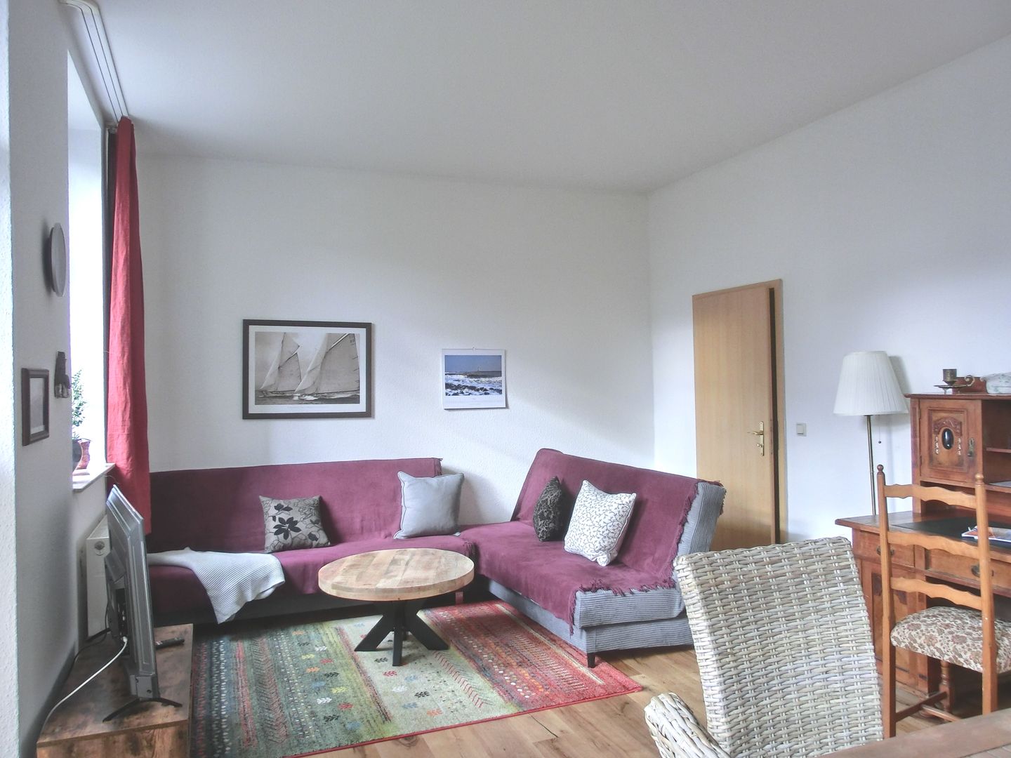  Ferienwohnung M8 Graal-Müritz - Wohnzimmer