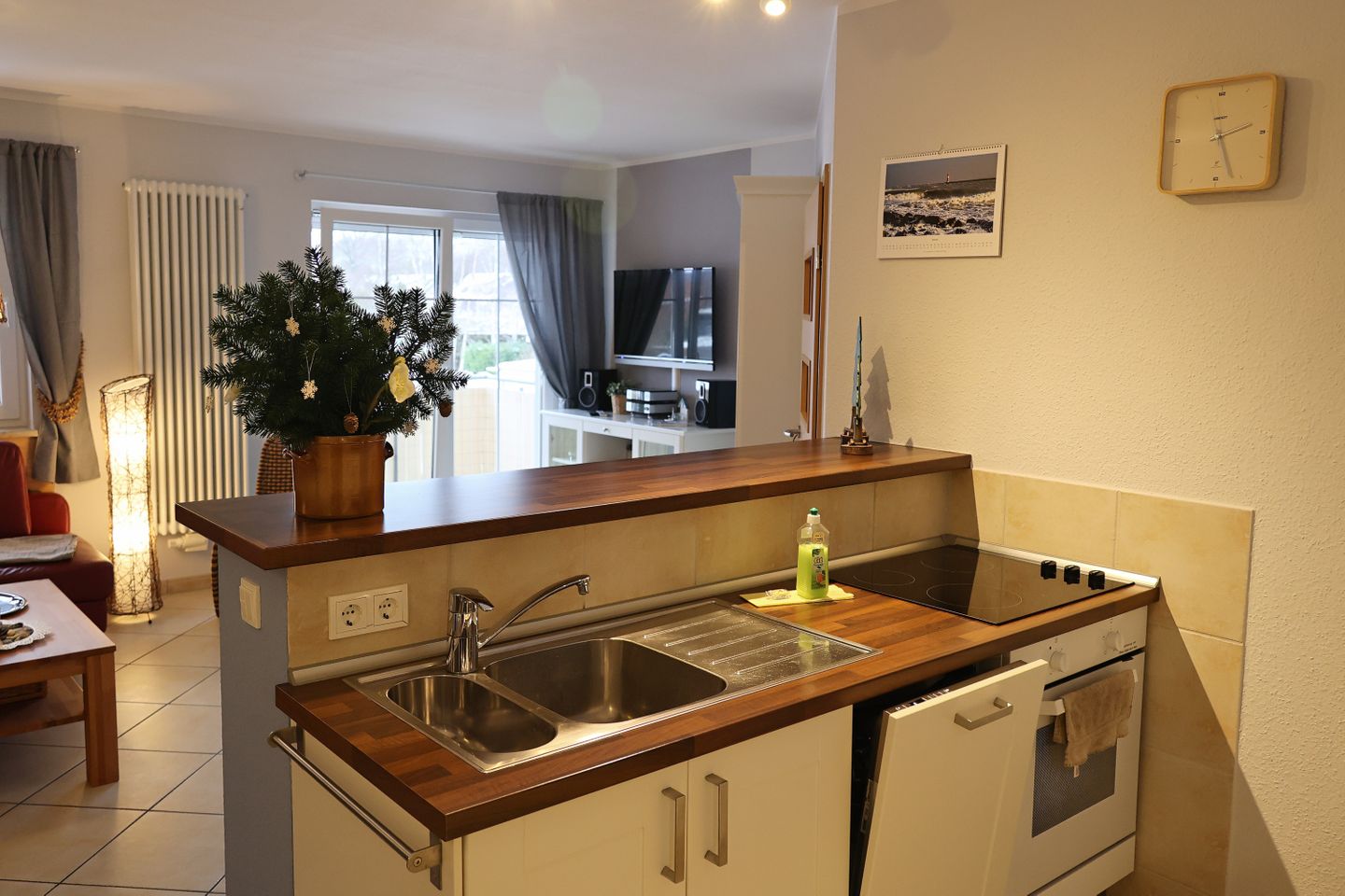  Ferienwohnung G7 Graal-Müritz - Küche / Küchenzeile